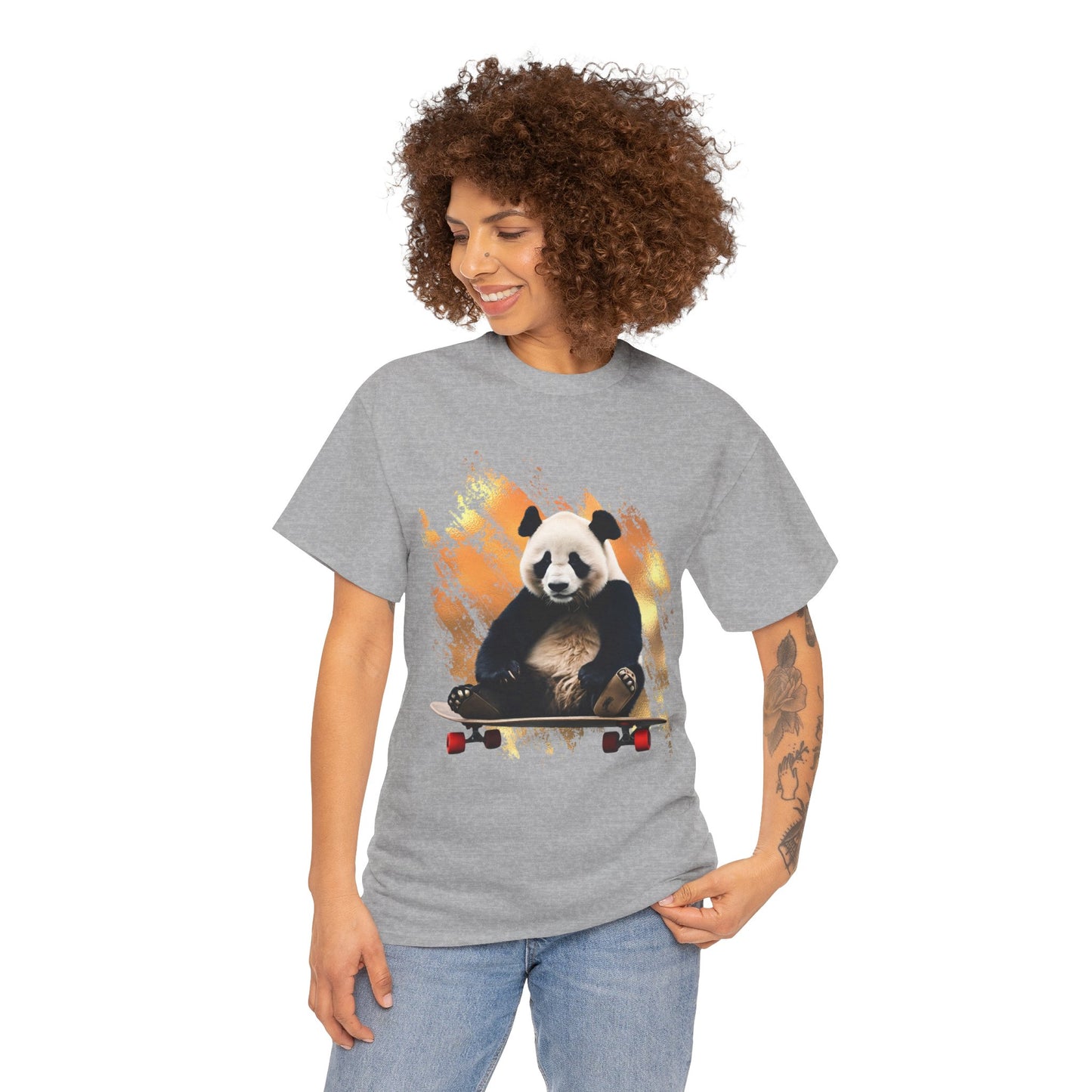 Panda Skater Flashlander Gym Shirt