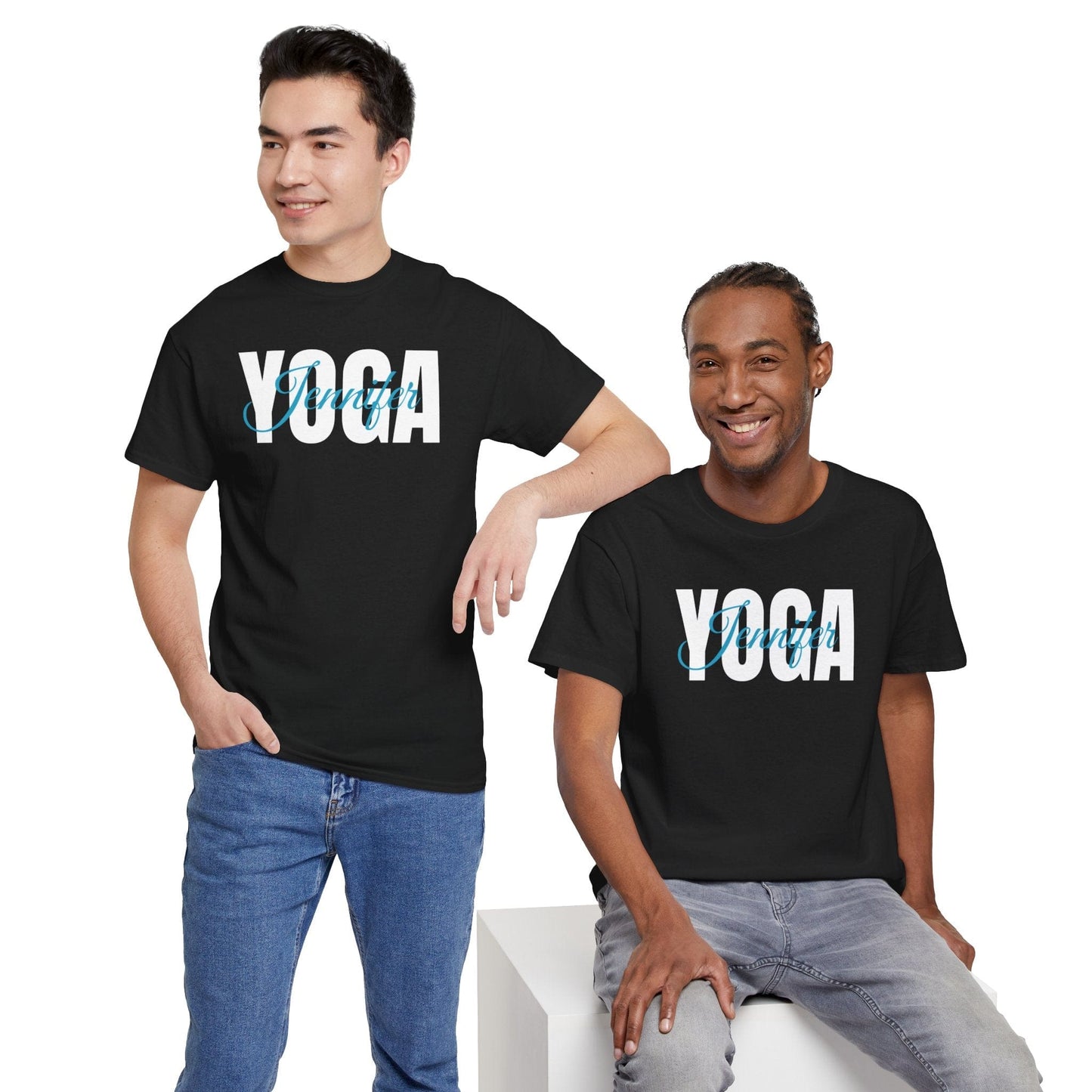 T-shirt de yoga personnalisé avec nom personnalisé - Flashlander Gym Tee