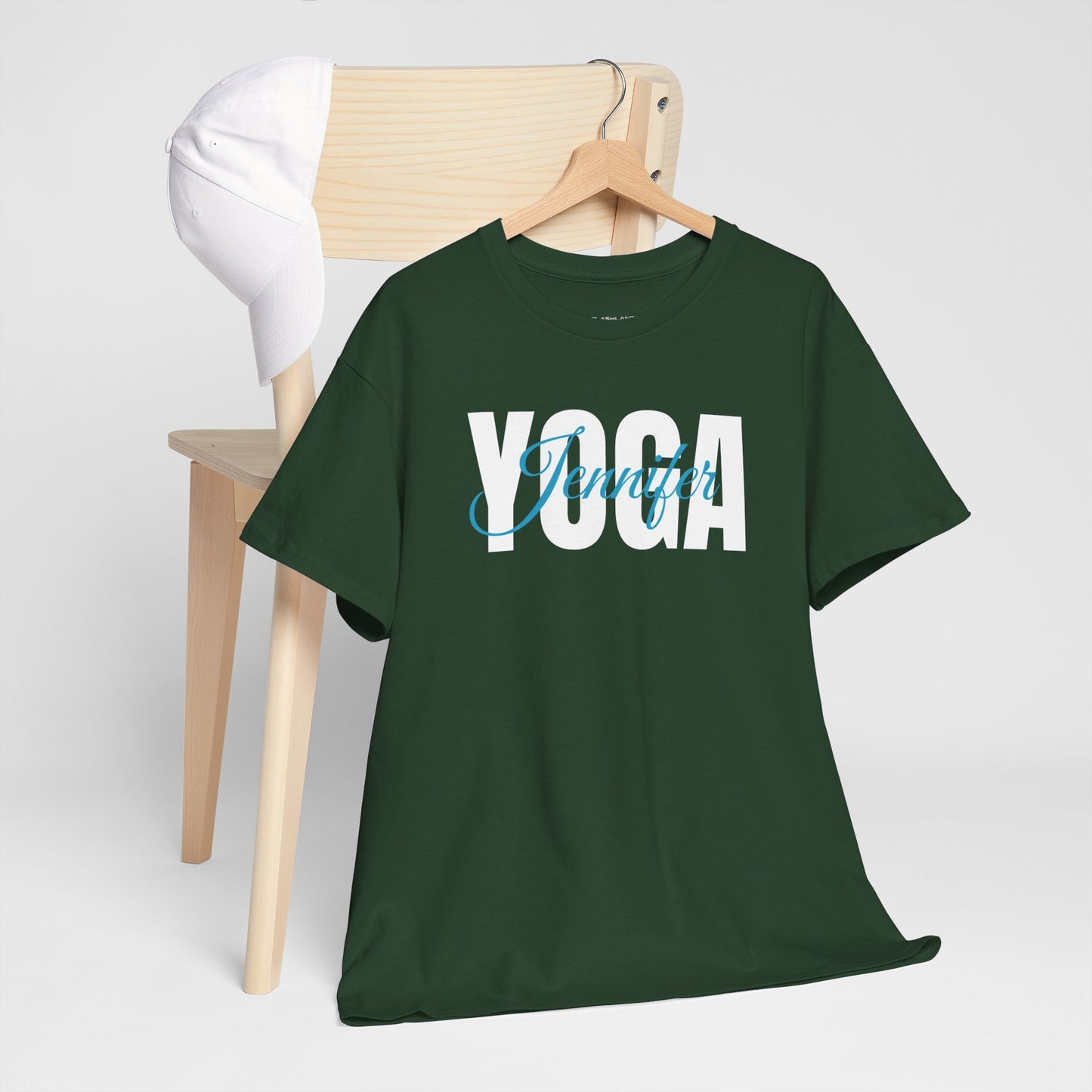 T-shirt de yoga personnalisé avec nom personnalisé - Flashlander Gym Tee
