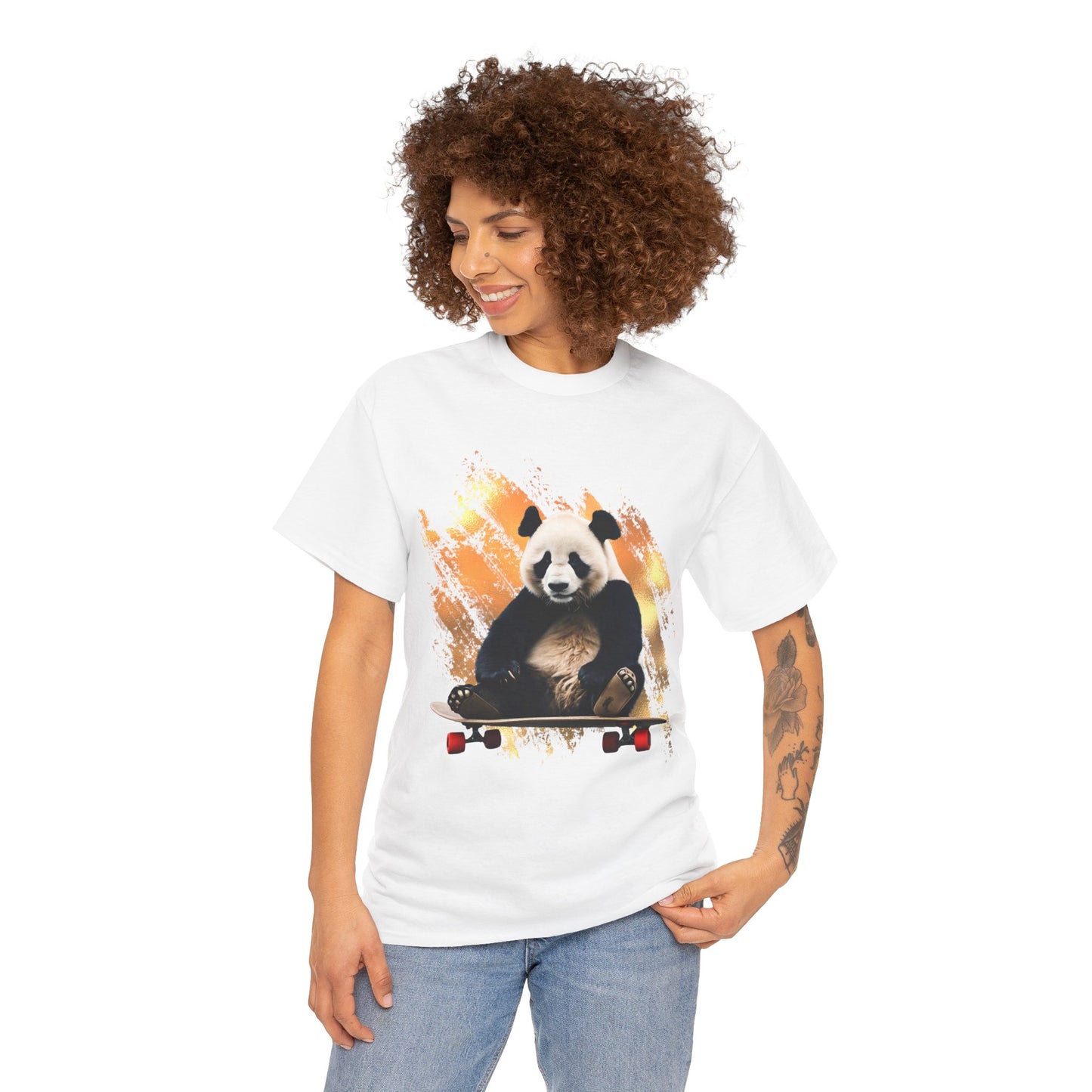 Panda Skater Flashlander Gym Shirt