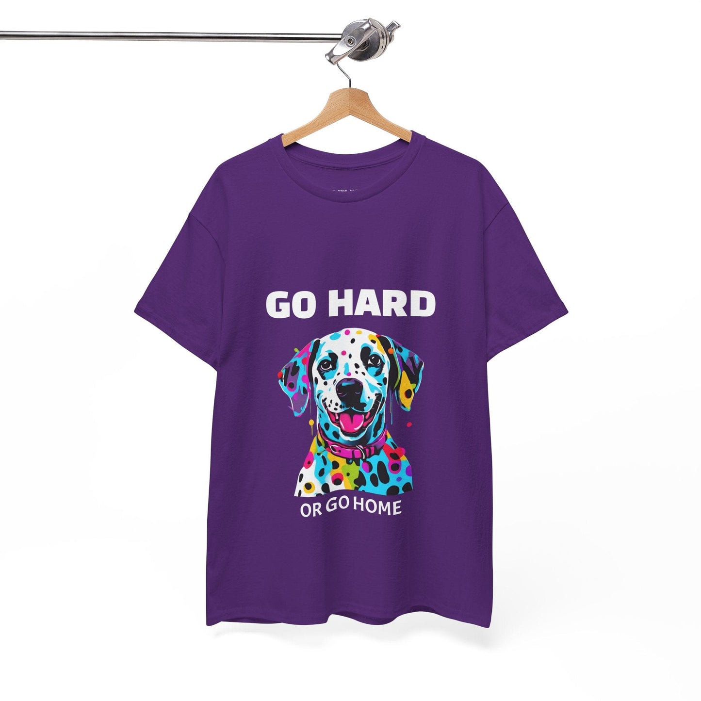Pop Art du chien dalmatien - Go Hard Or Go Home Flashlander Gym T-shirt