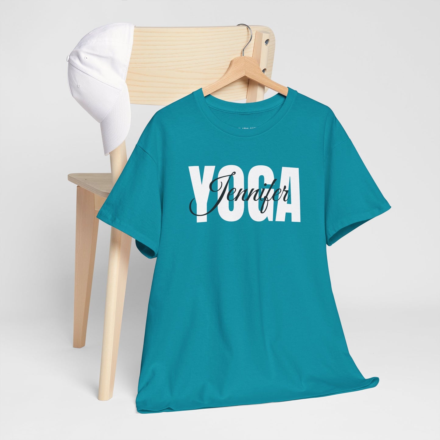 T-shirt de yoga personnalisé avec nom personnalisé - Flashlander Gym Tee