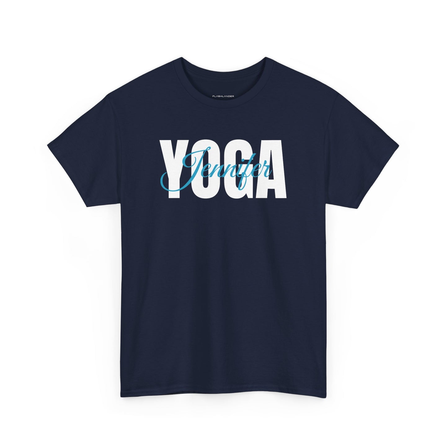 T-shirt de yoga personnalisé avec nom personnalisé - Flashlander Gym Tee