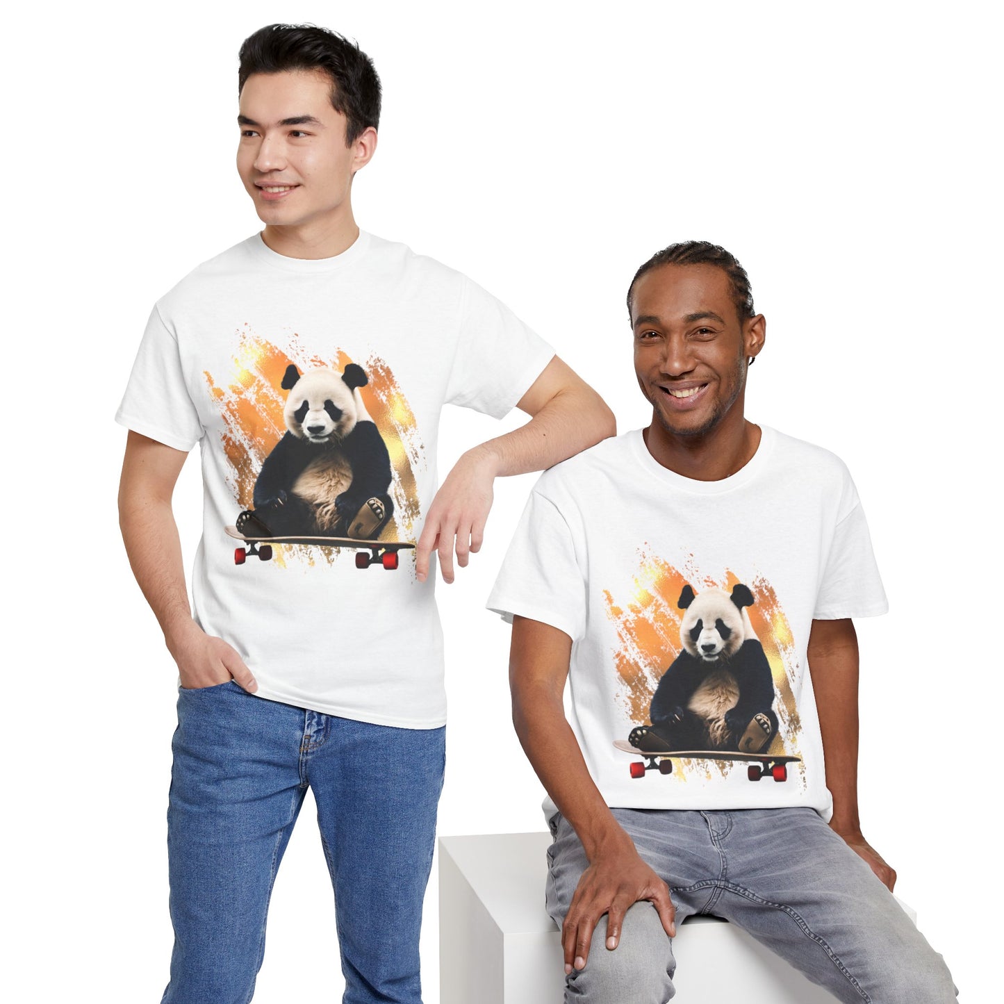 Panda Skater Flashlander Gym Shirt