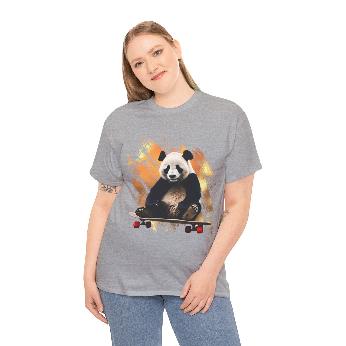 Panda Skater Flashlander Gym Shirt