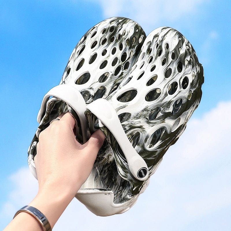 white green men's roman sandals gladiator flashlander pair slippers men's footwear