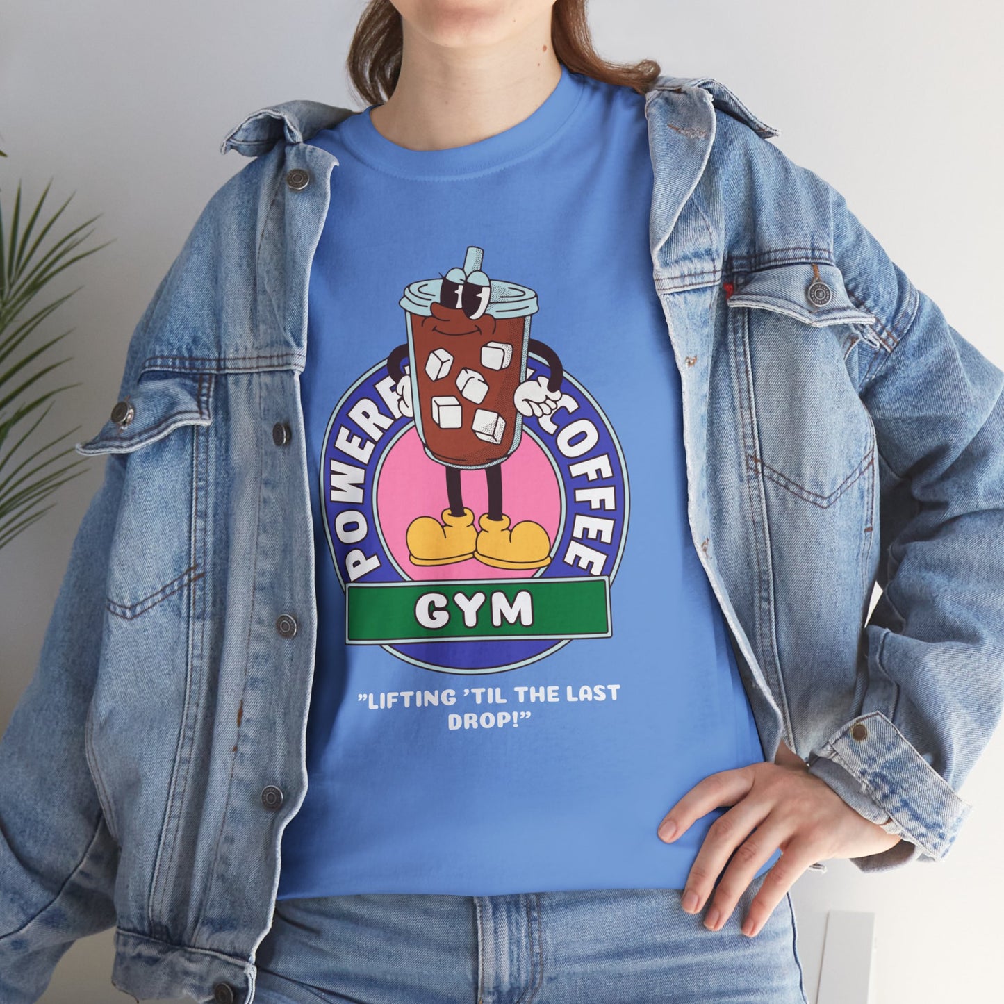 Power By Coffee Lifting 'Til The Last Drop   - Flashlander Gym Shirt