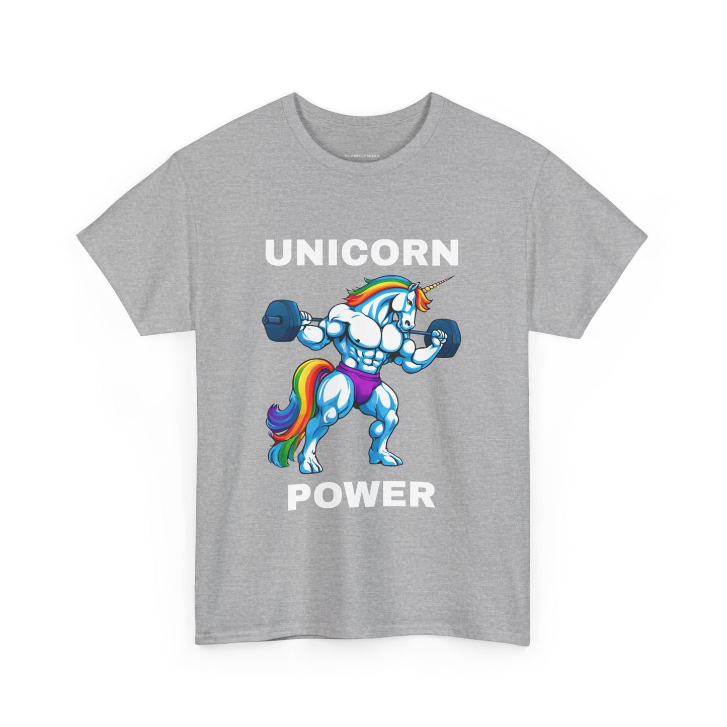 Muscle Unicorn Power  - Flashlander Gym Shirt