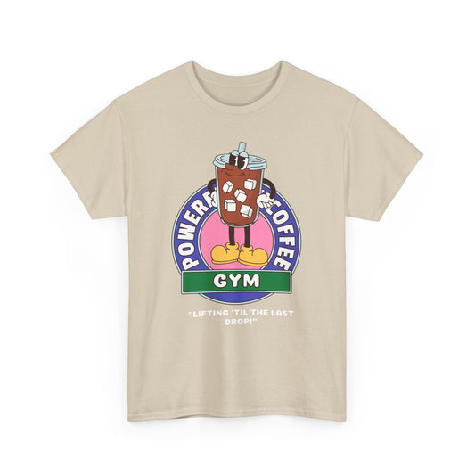 Power By Coffee Lifting 'Til The Last Drop   - Flashlander Gym Shirt