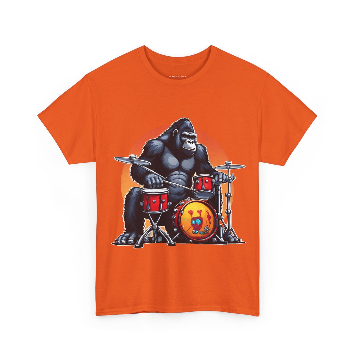 Muscle Gorilla Drummer Flashlander Gym Shirt