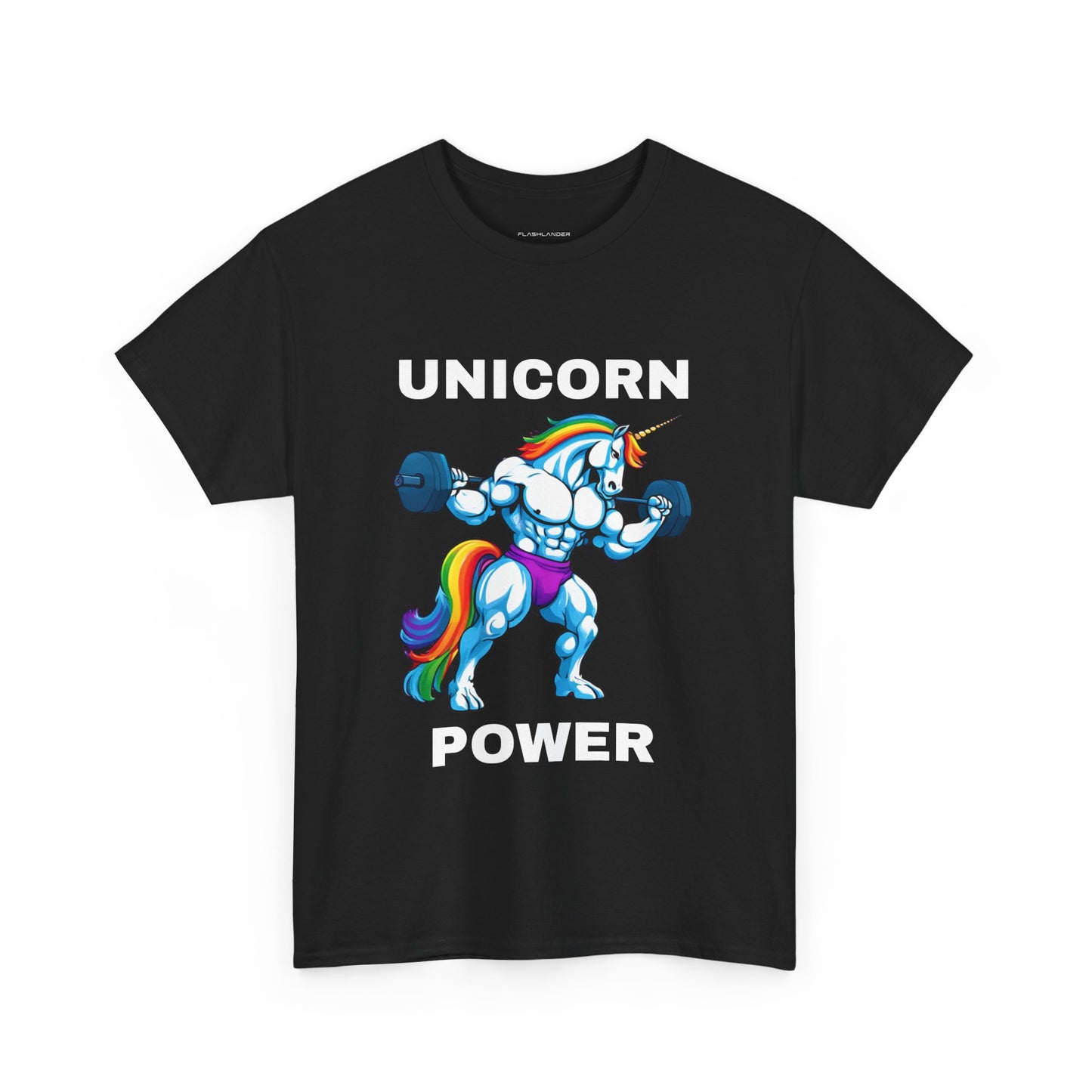 Muscle Unicorn Power  - Flashlander Gym Shirt