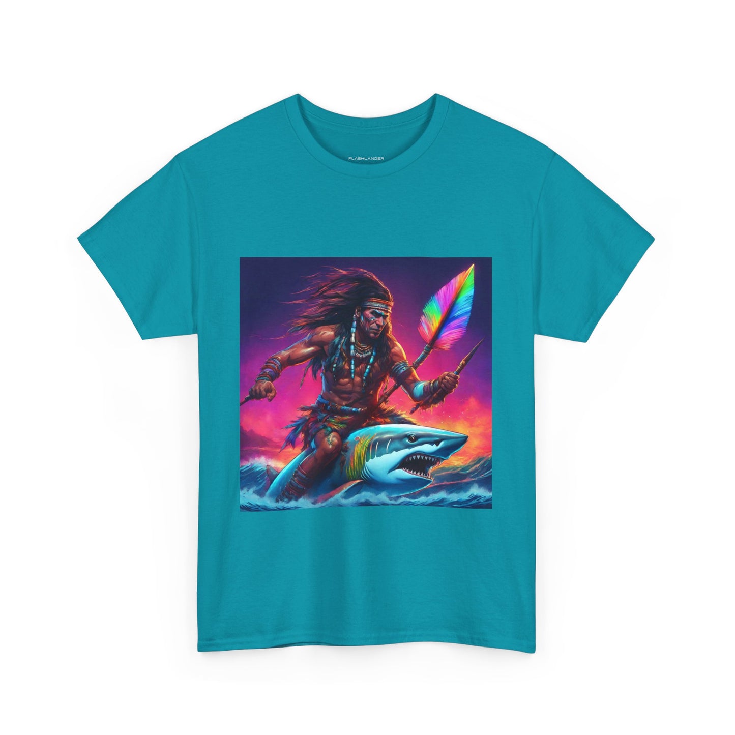 T-shirt de sport Flashlander Oceanic Warrior