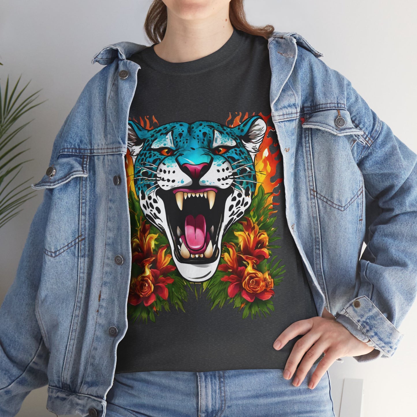 Vintage Jaguar Tattoo - Flashlander Gym Shirt