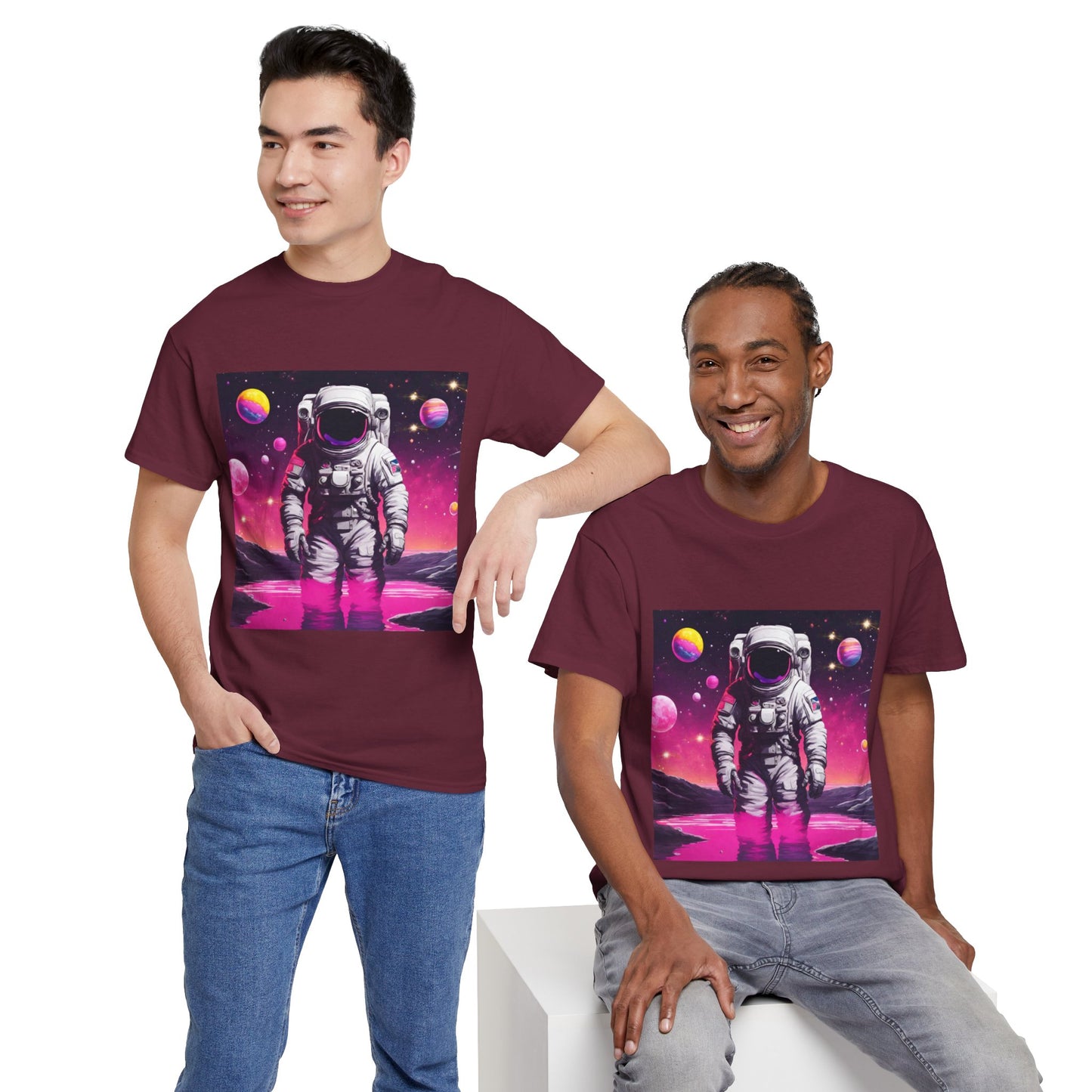 Astronaut Exploring New Worlds Flashlander Gym Shirt