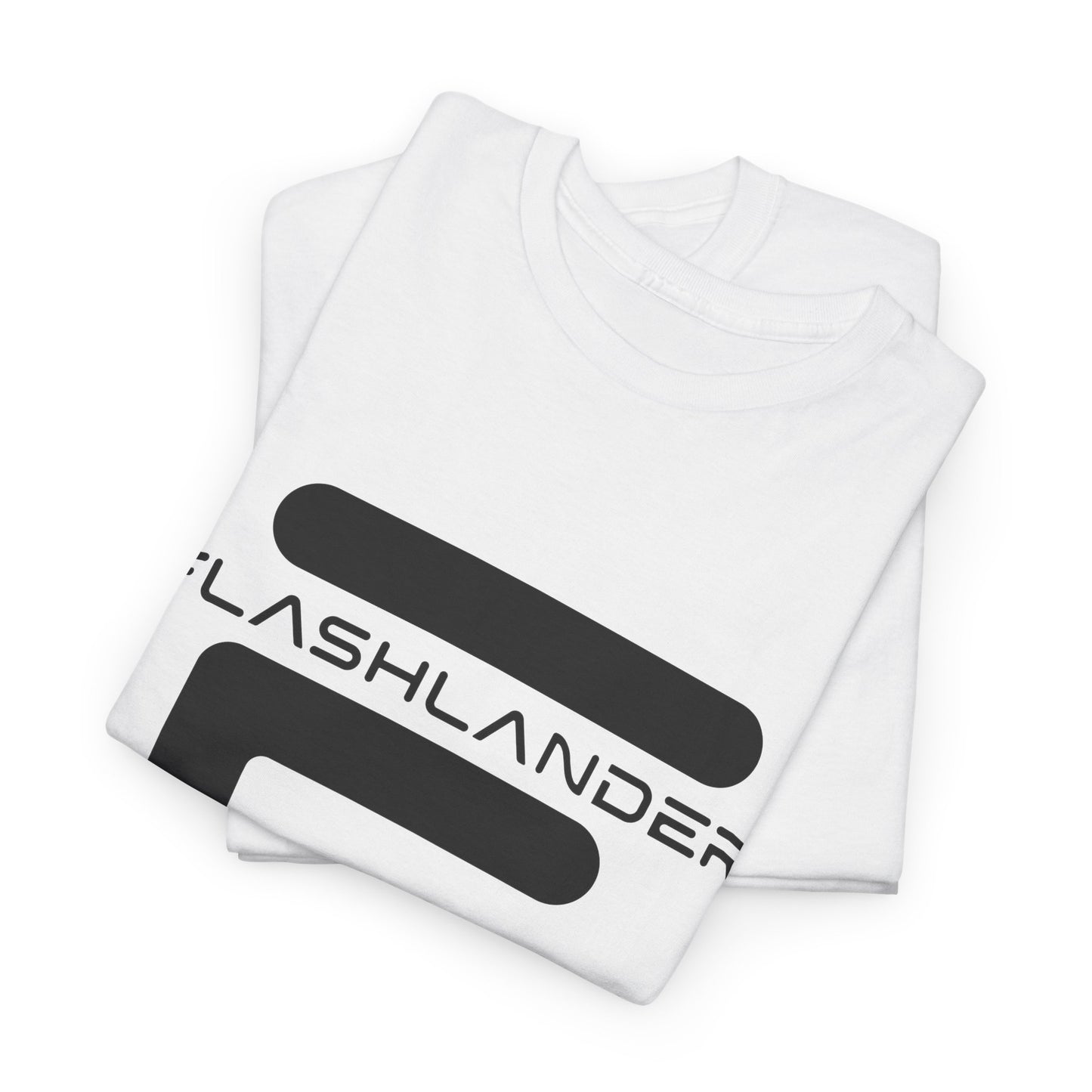 Flashlander with Iconic Crossed Logo Design Gym Shirt