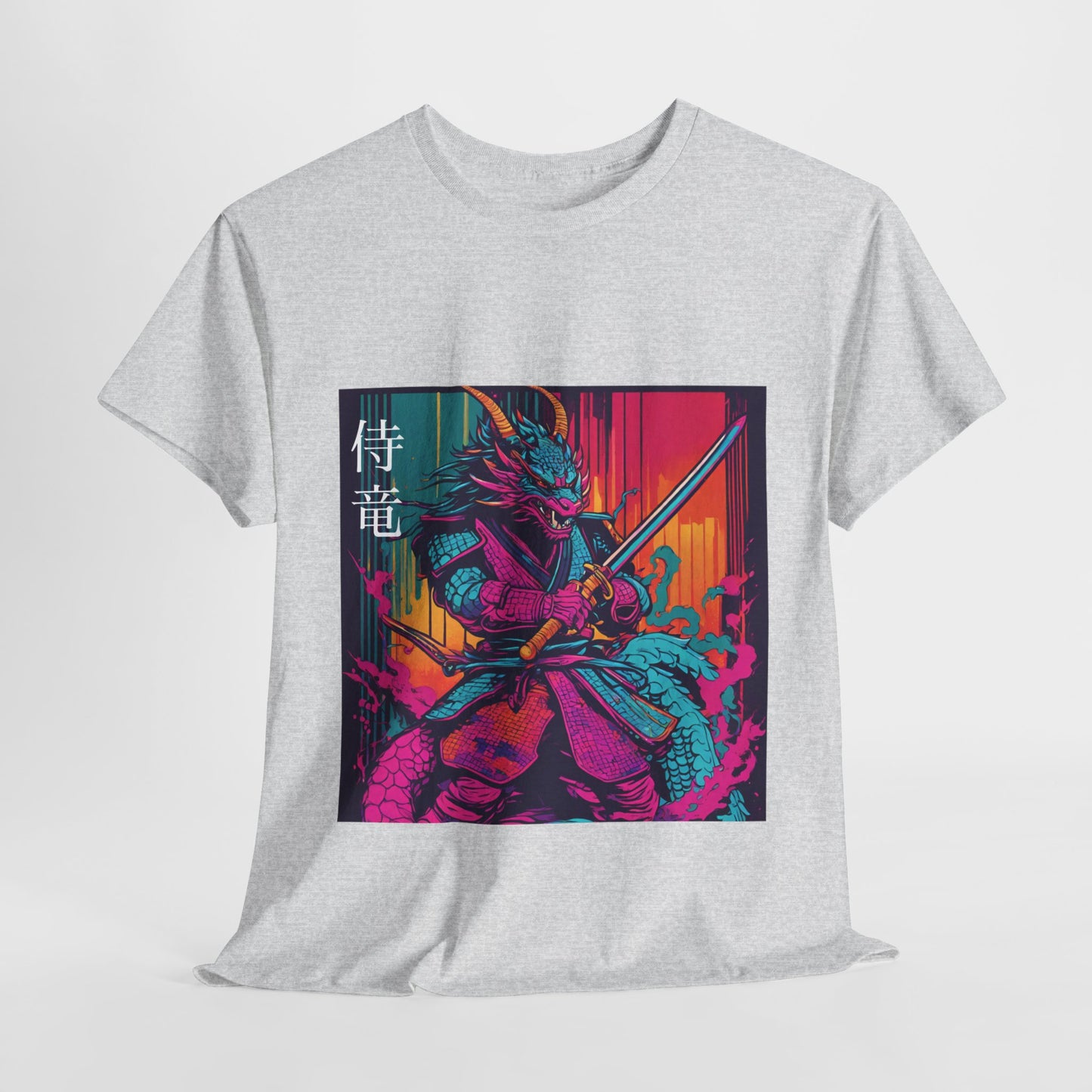 Dragon Samurai Pop Art - Flashlander Gym Shirt