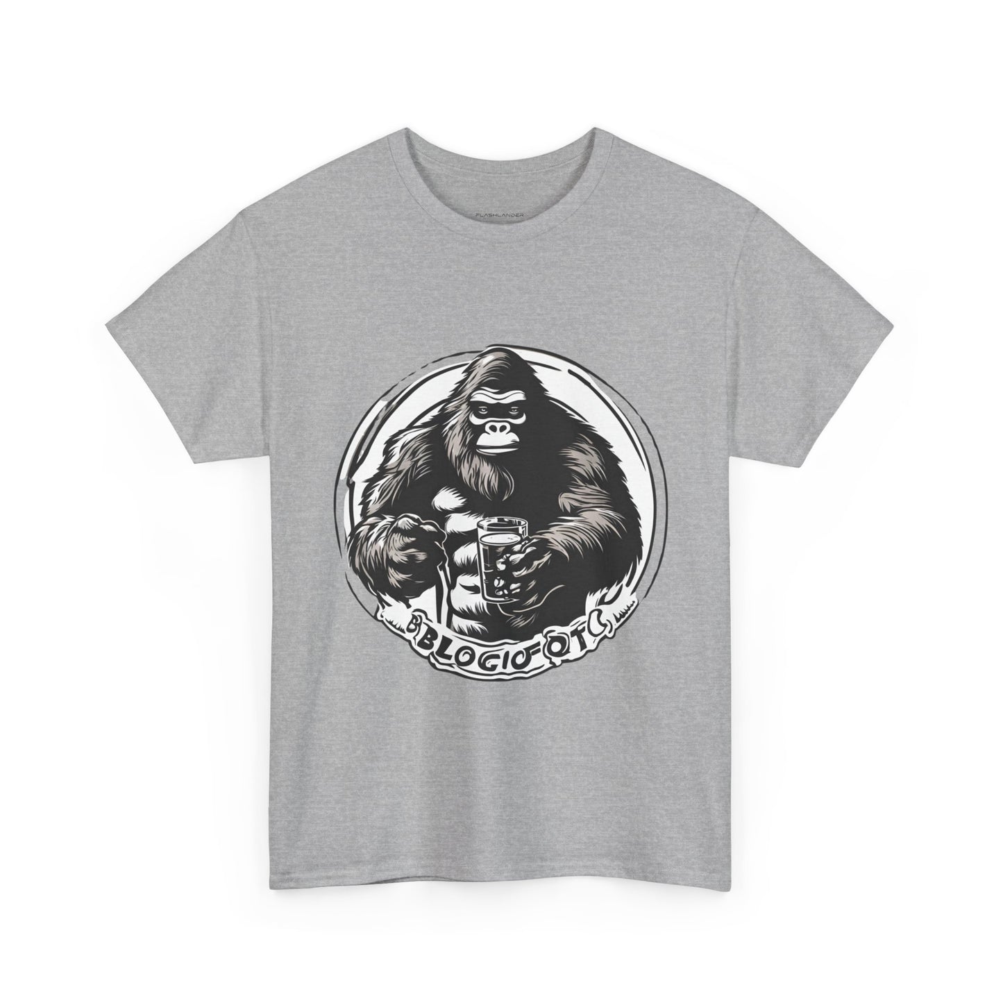 Bigfoot Cheers to Gains! - Sasquatch Flashlander Gym Shirt