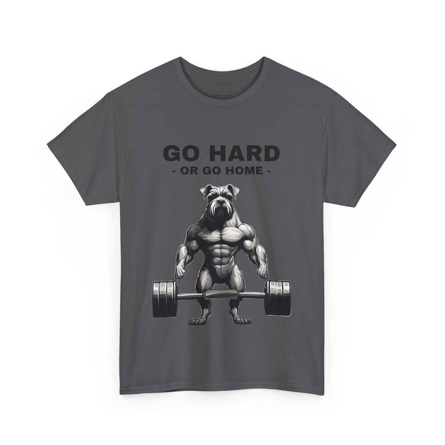 Muscular Schnauzer Dog Bodybuilding  - Flashlander Gym Shirt