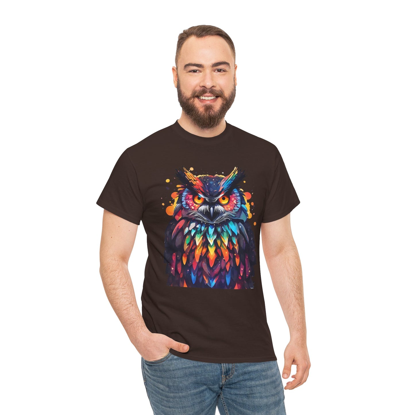 Owl Feathered Symphony Flashlander Gym Shirt