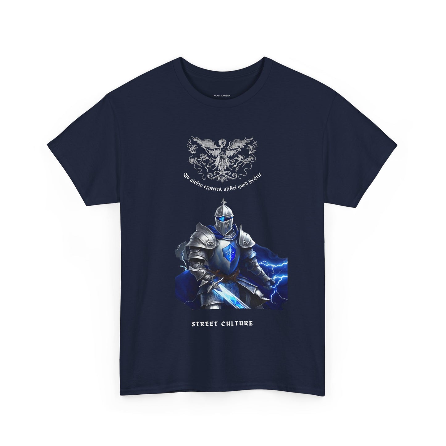 Templar Knight with Thunderblade Tee Flashlander