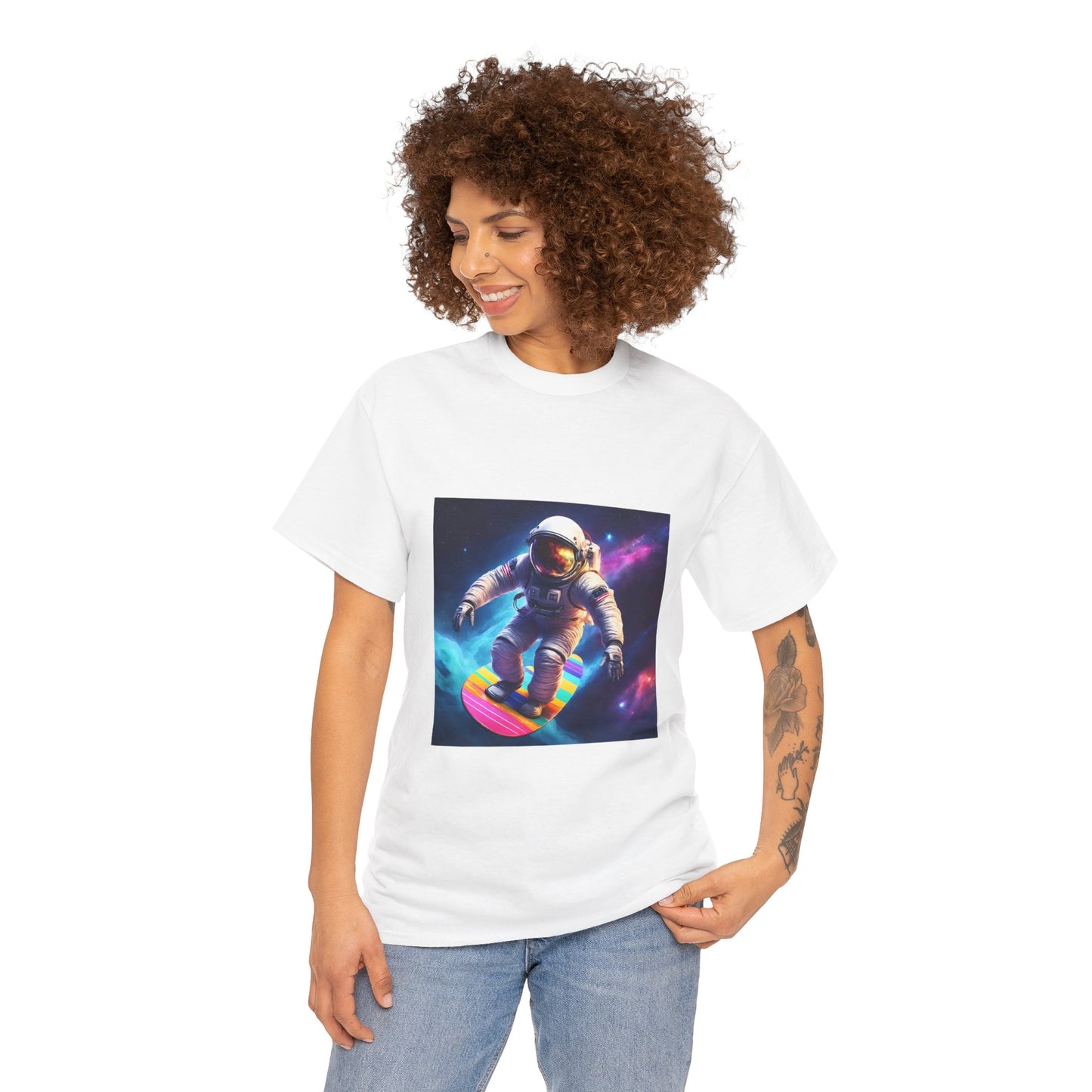 Astronaut Space Surfing - Flashlander Gym Shirt