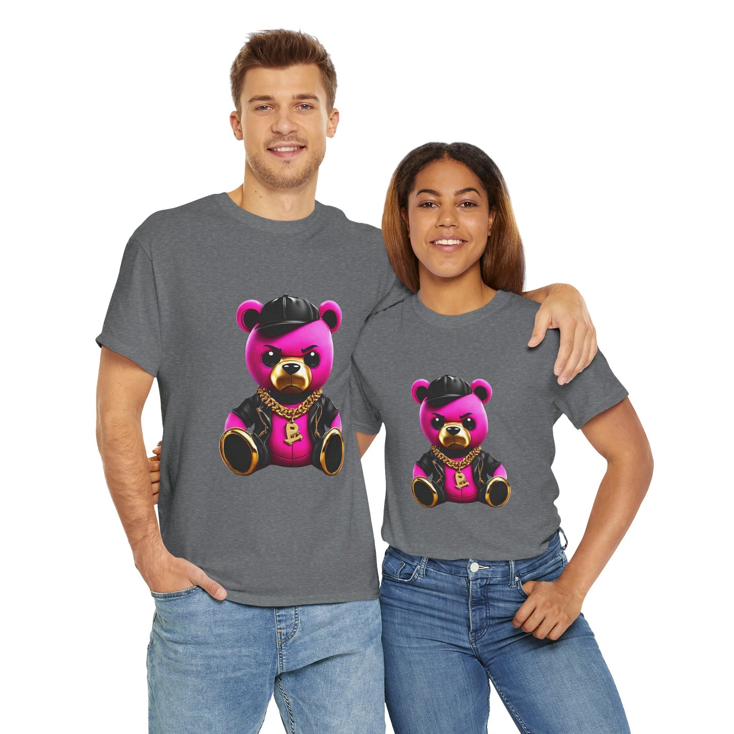 Teddy Bear Hip-Hop Fury Graphic Tee Flashlander