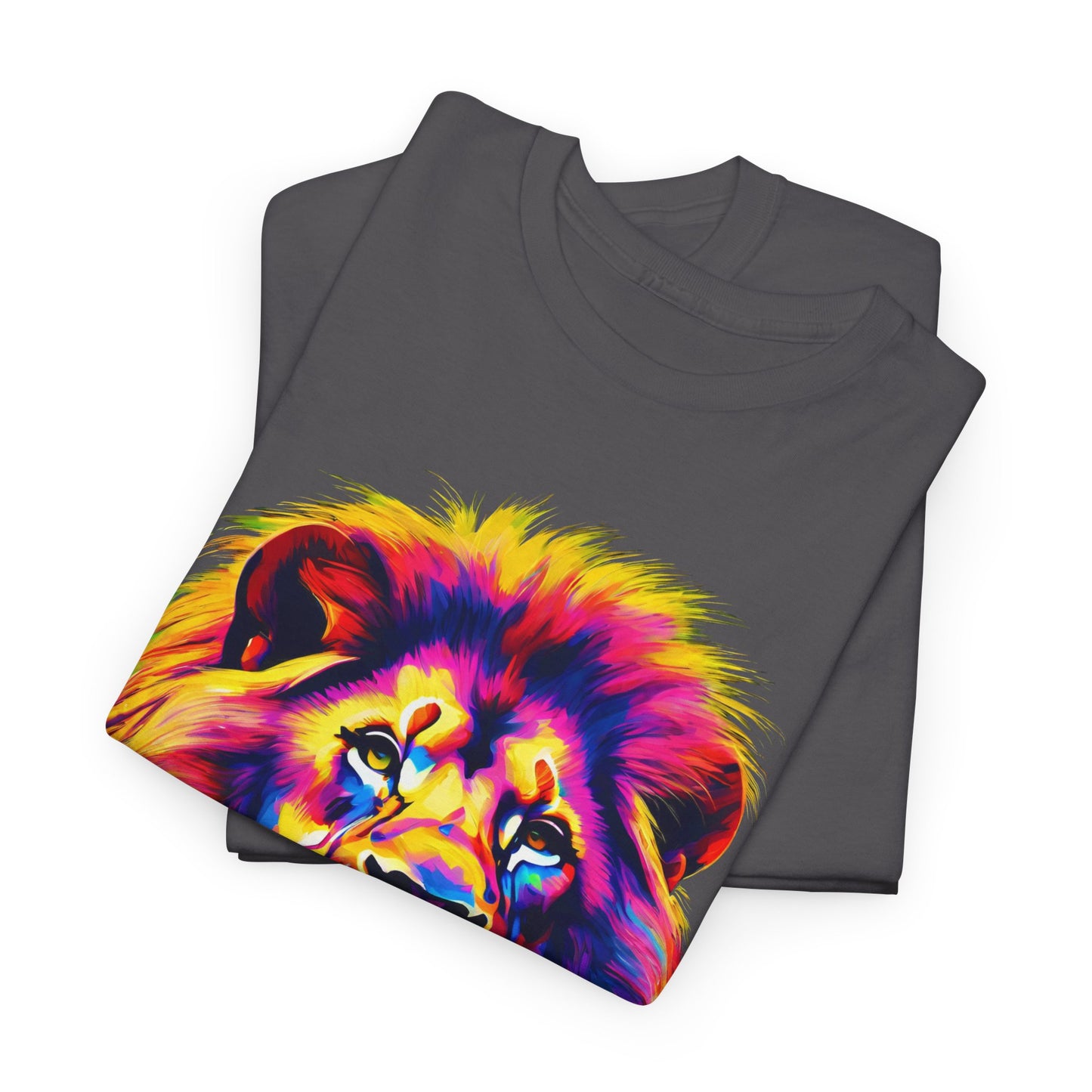 Lion Art Pop T-Shirt Flashlander