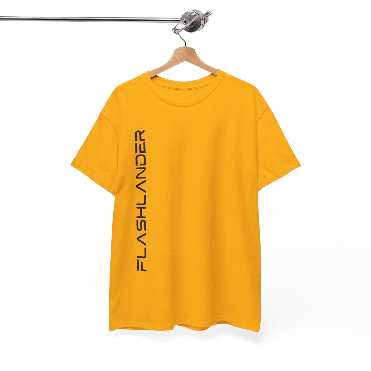 Sleek Signature Flashlander Logo Right Side Gym T-Shirt