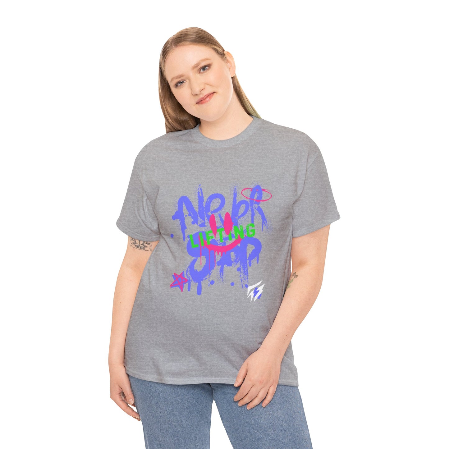 Graffiti Flashlander - Never Stop Lifting Gym T-Shirt