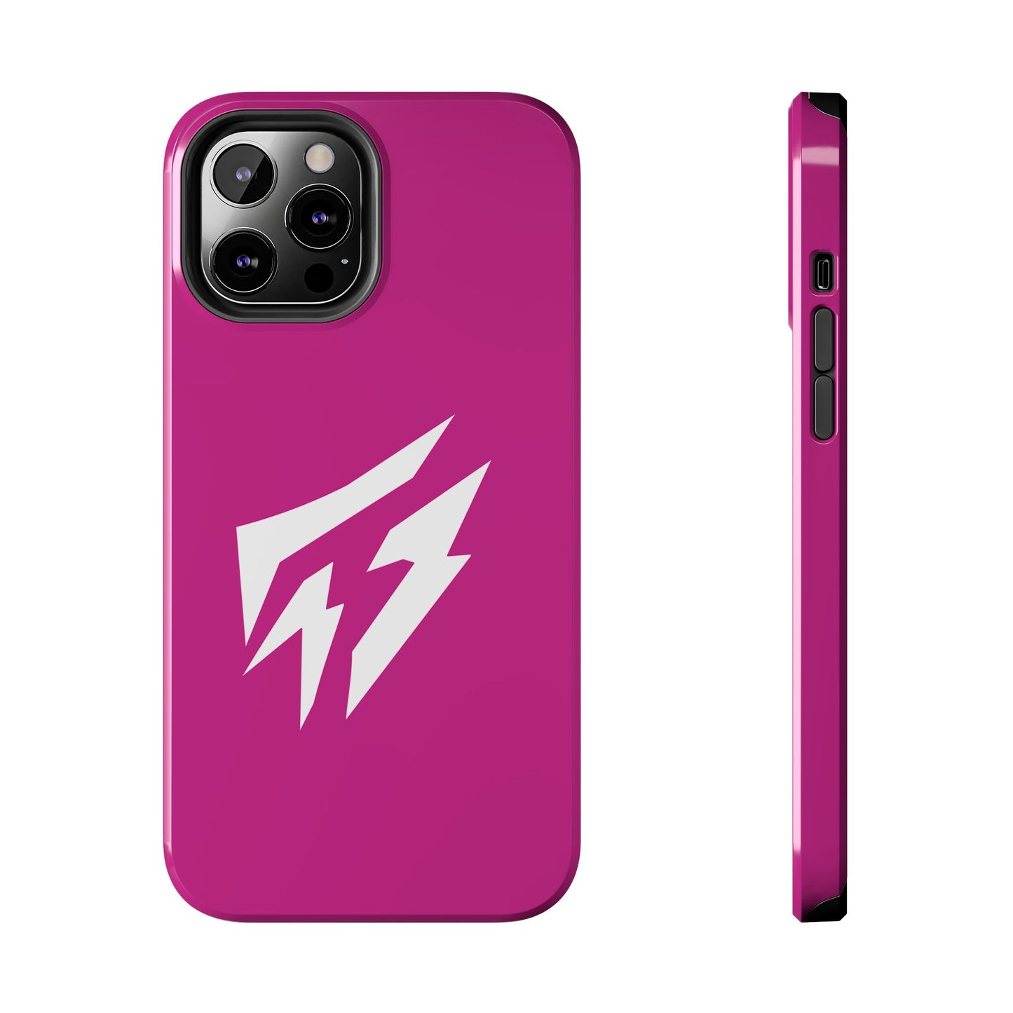 Flashlander Thunders Tough Phone Cases for all Iphone and Samsung Galaxy Dark Pink