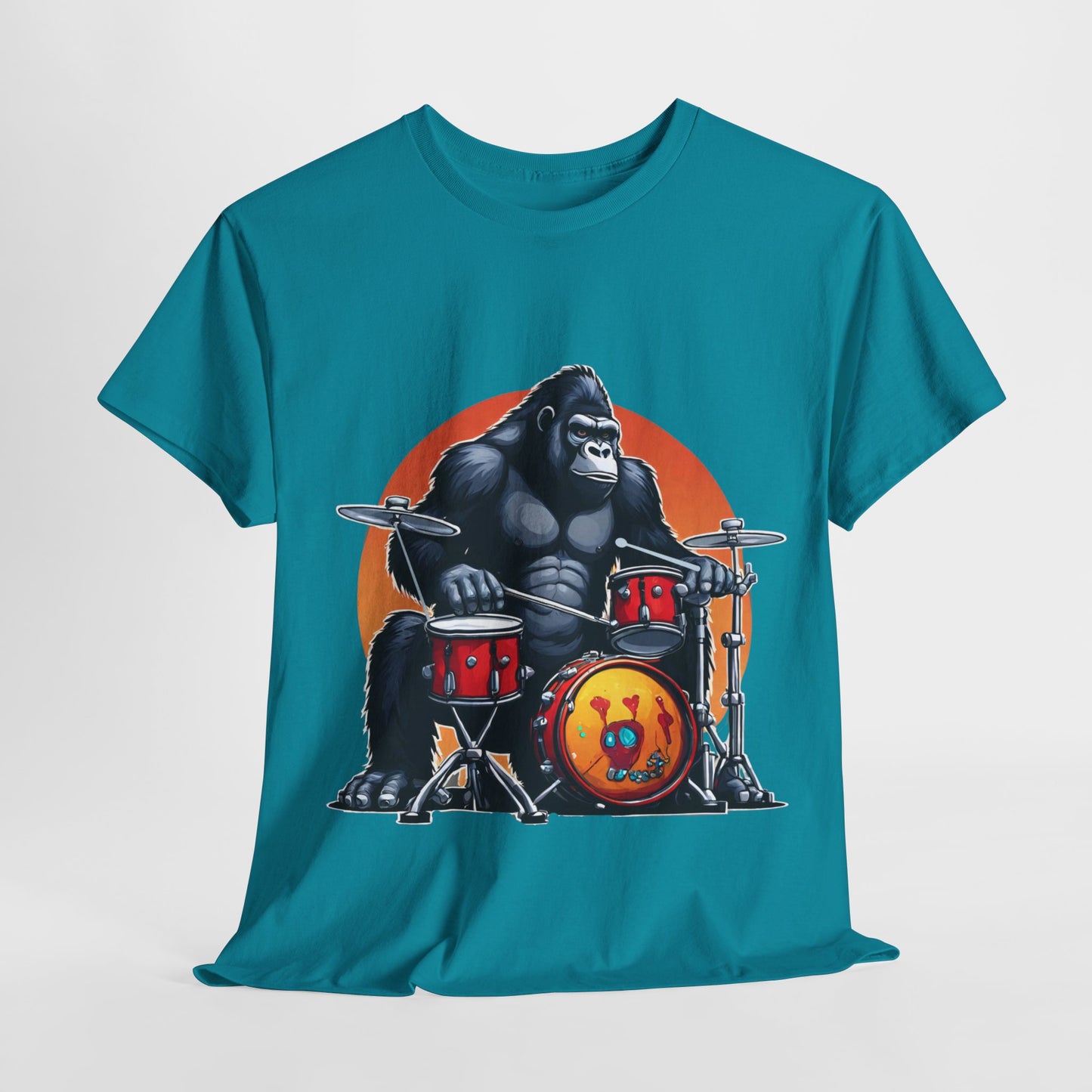 Camiseta deportiva Groove Gorilla Drummer Flashlander