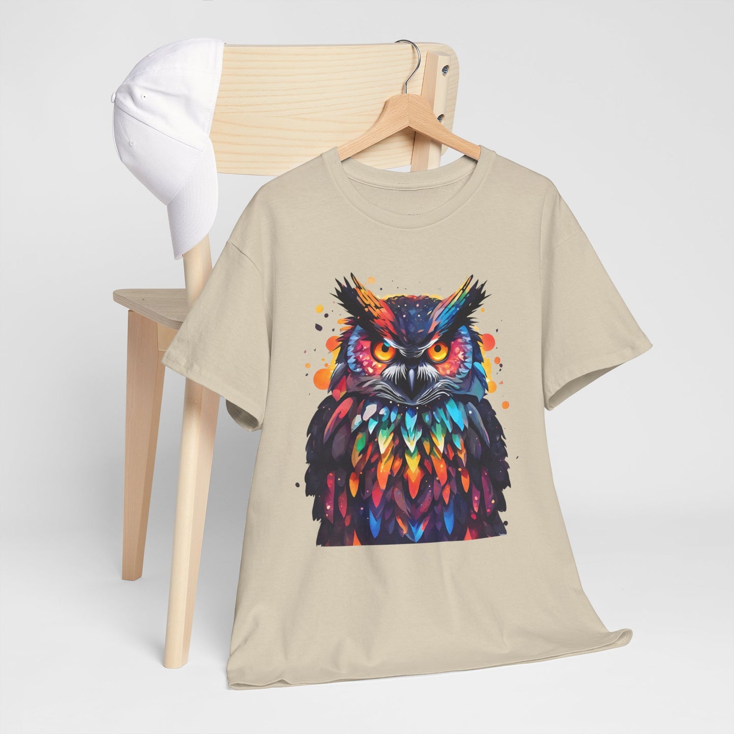 T-shirt de sport Flashlander à plumes de hibou Symphony