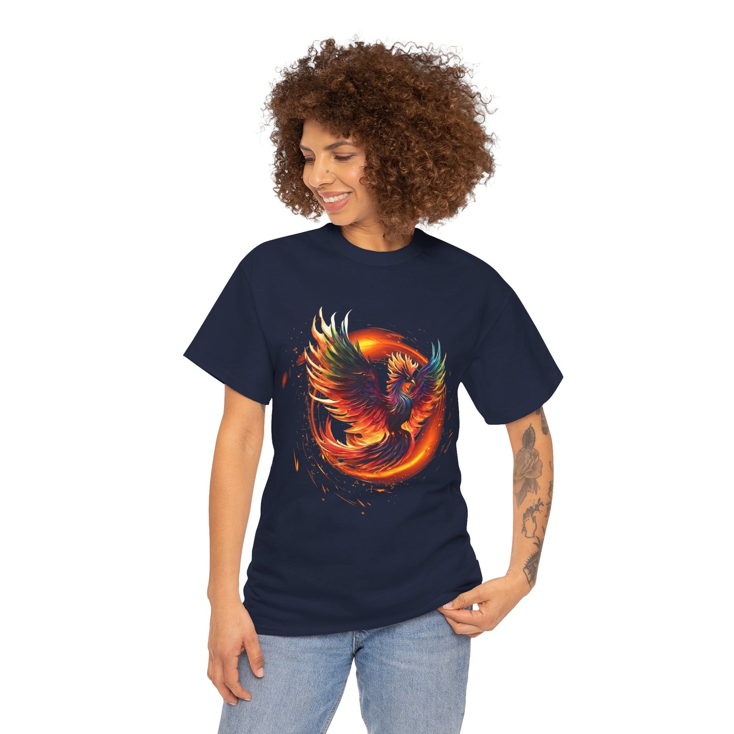 Phoenix Rising from Ashes Flashlander Gym Shirt