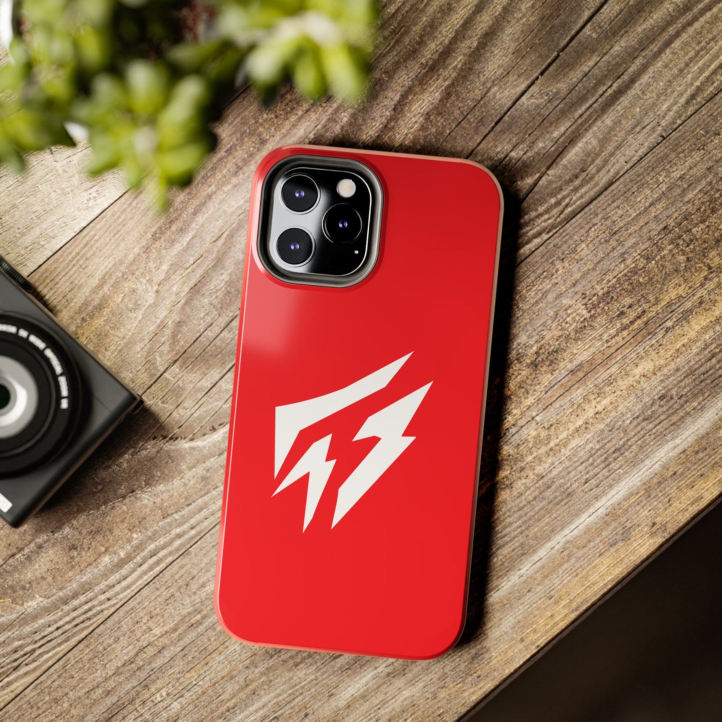 Flashlander Thunders Tough Phone Cases for all Iphone and Samsung Galaxy Red