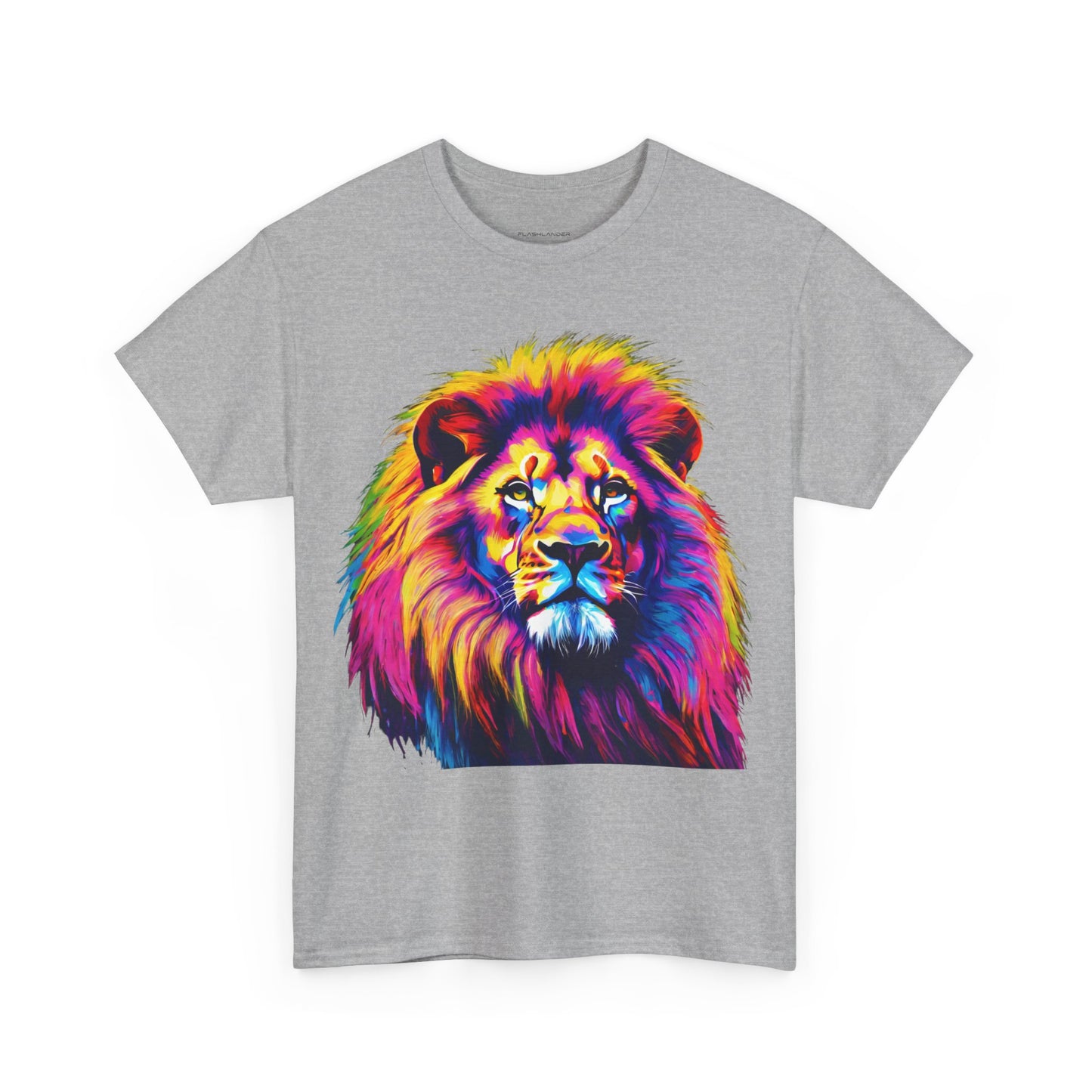 Lion Art Pop T-Shirt Flashlander