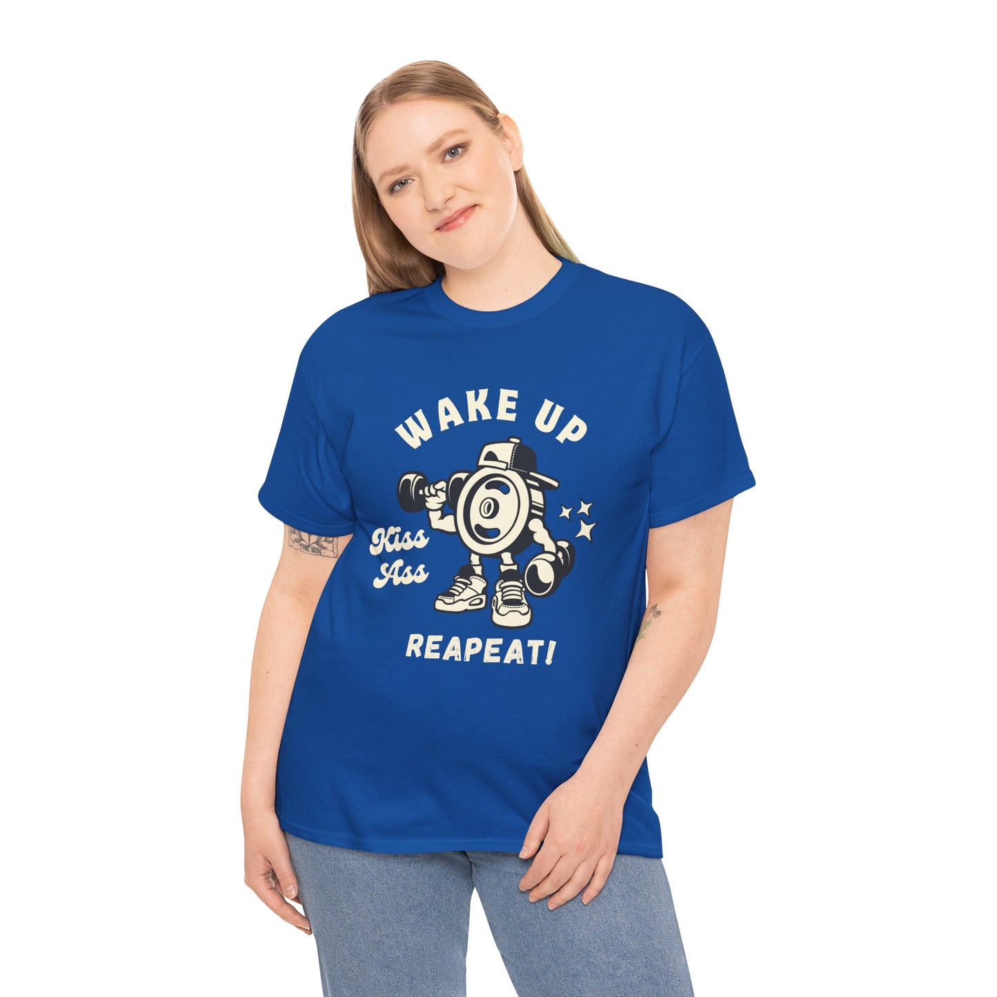 Wake Up Kiss Ass Reapeat - Flashlander Gym Shirt