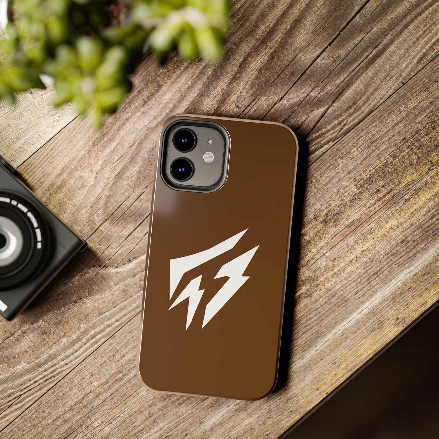 Flashlander Thunders Tough Phone Cases for all Iphone and Samsung Galaxy Brown