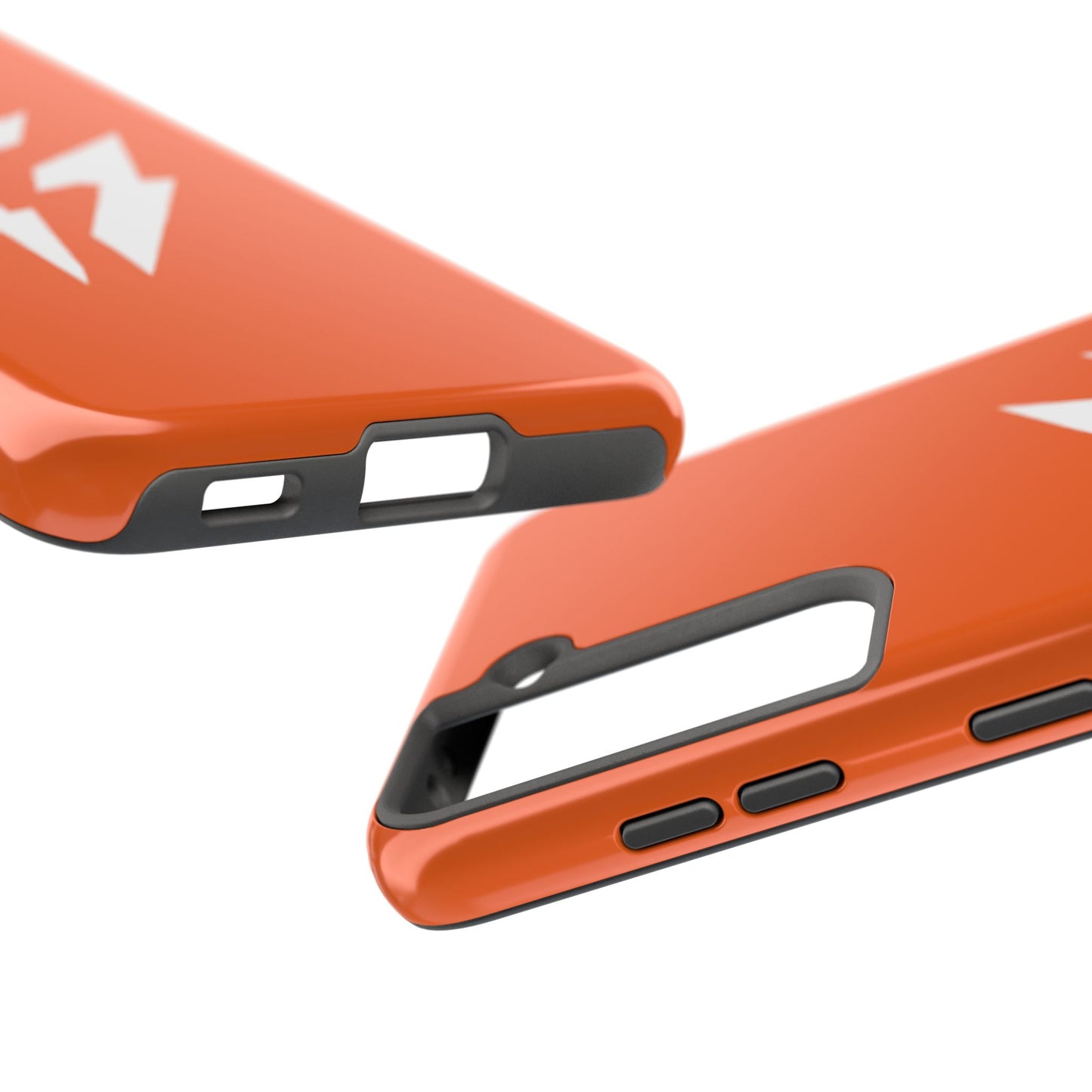 Flashlander Thunders Tough Phone Cases for all Iphone and Samsung Galaxy Orange