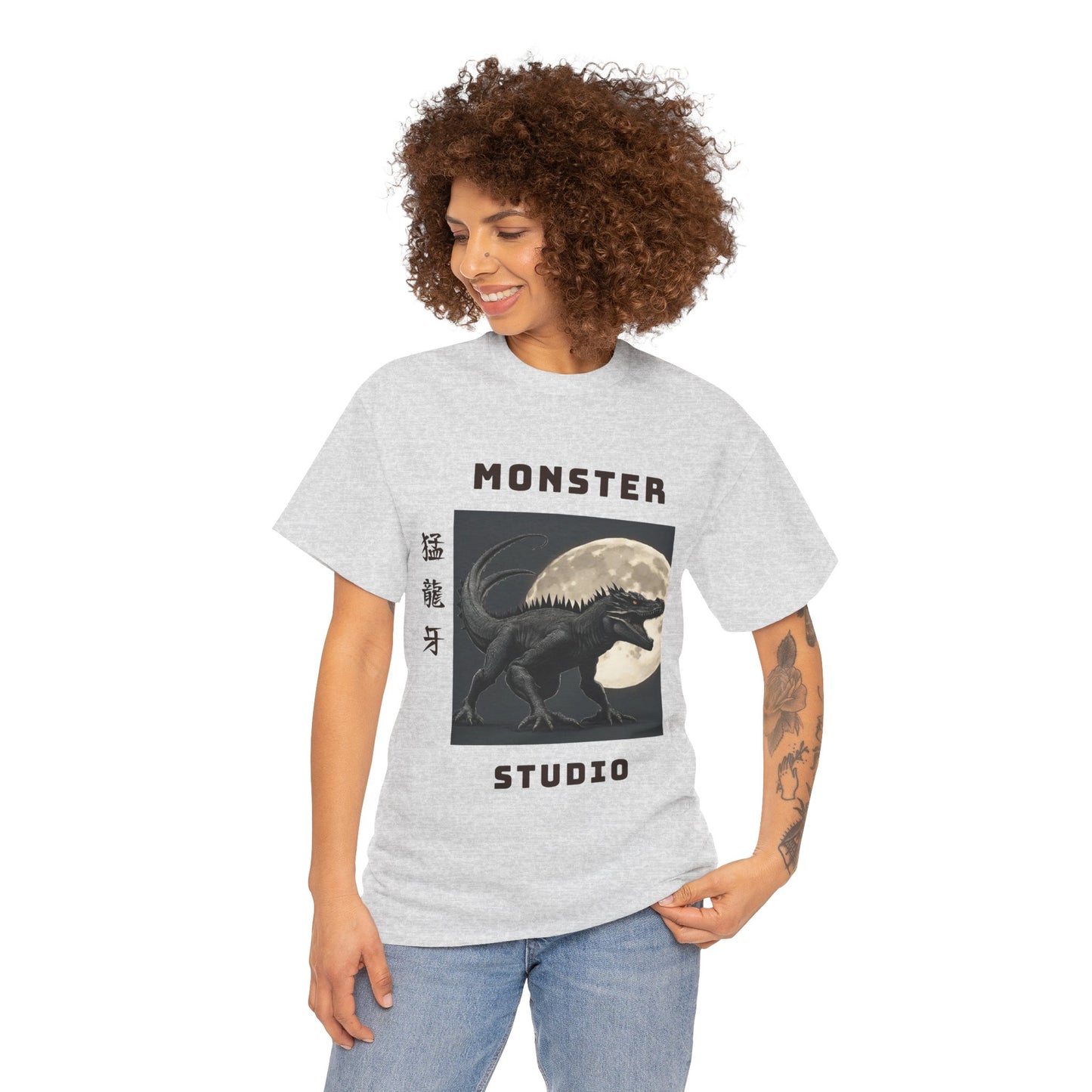 Vintage Monster Studio Japanese Custom Name - Flashlander Gym Shirt