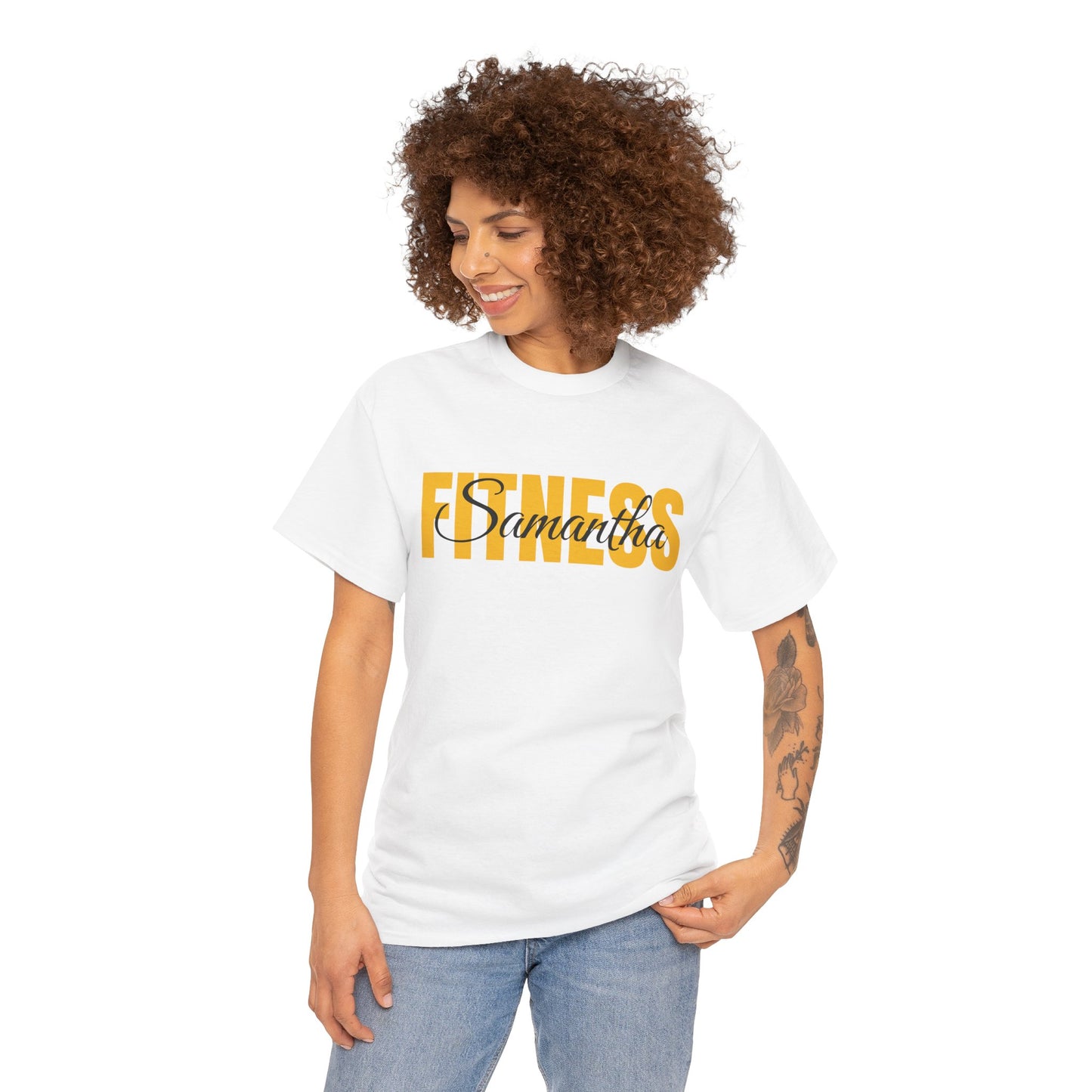 T-shirt de fitness personnalisé - T-shirt de sport Flashlander avec nom personnalisé