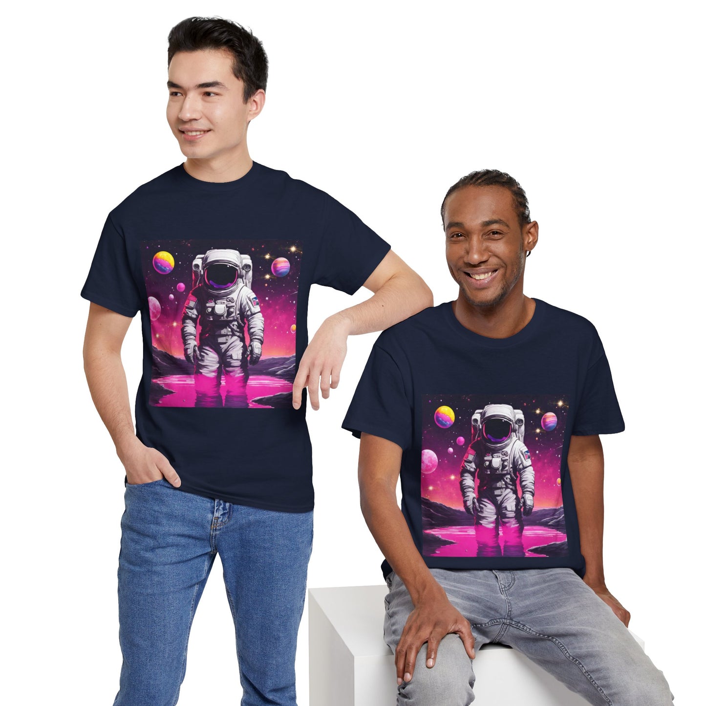 Astronaut Exploring New Worlds Flashlander Gym Shirt