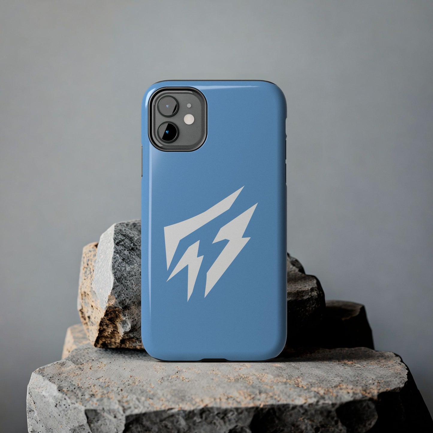 Flashlander Thunders Tough Phone Cases for all Iphone and Samsung Galaxy Light Blue