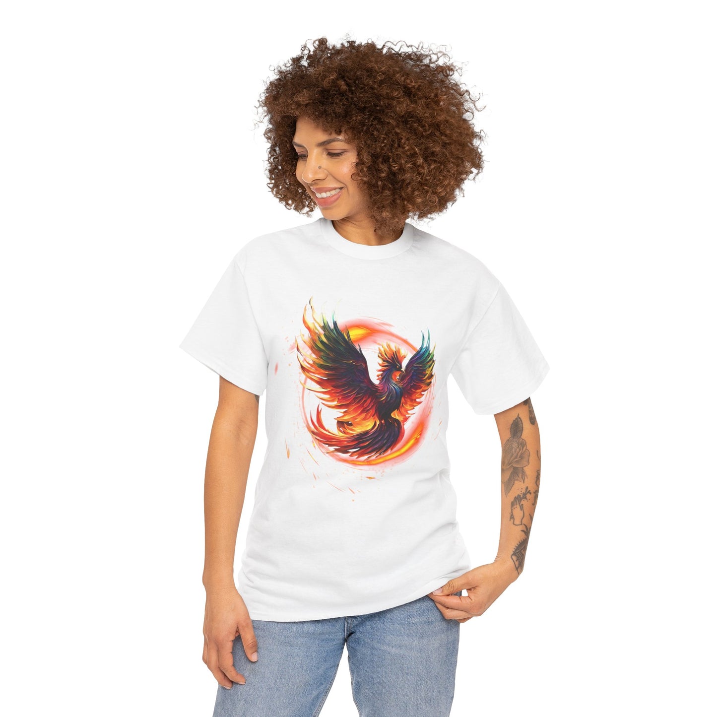 Phoenix Rising from Ashes Flashlander Gym Shirt