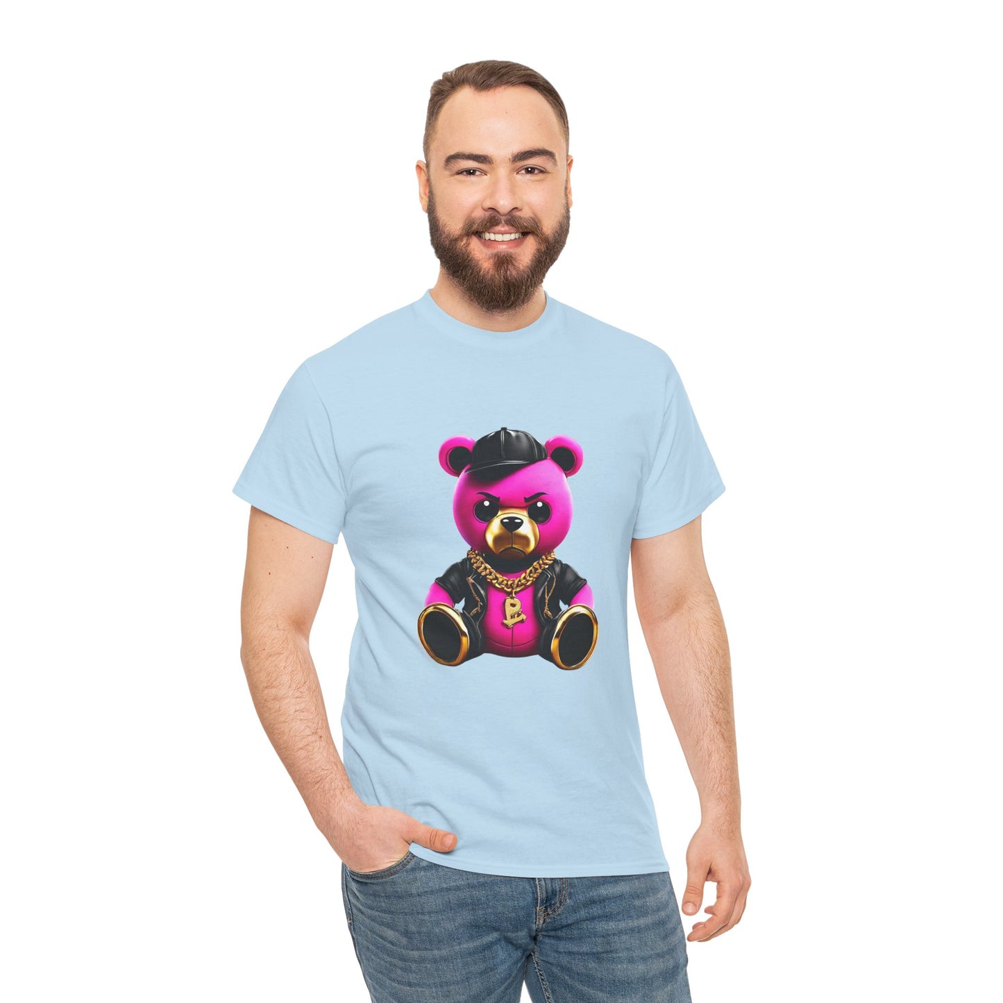 Teddy Bear Hip-Hop Fury Graphic Tee Flashlander