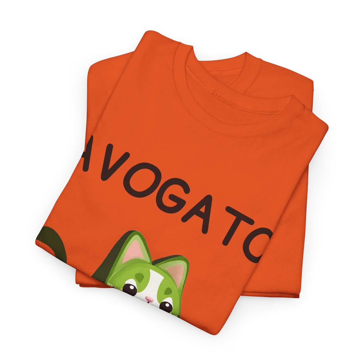 Avogato Funny Avocado Cat Face - Flashlander Gym Shirt