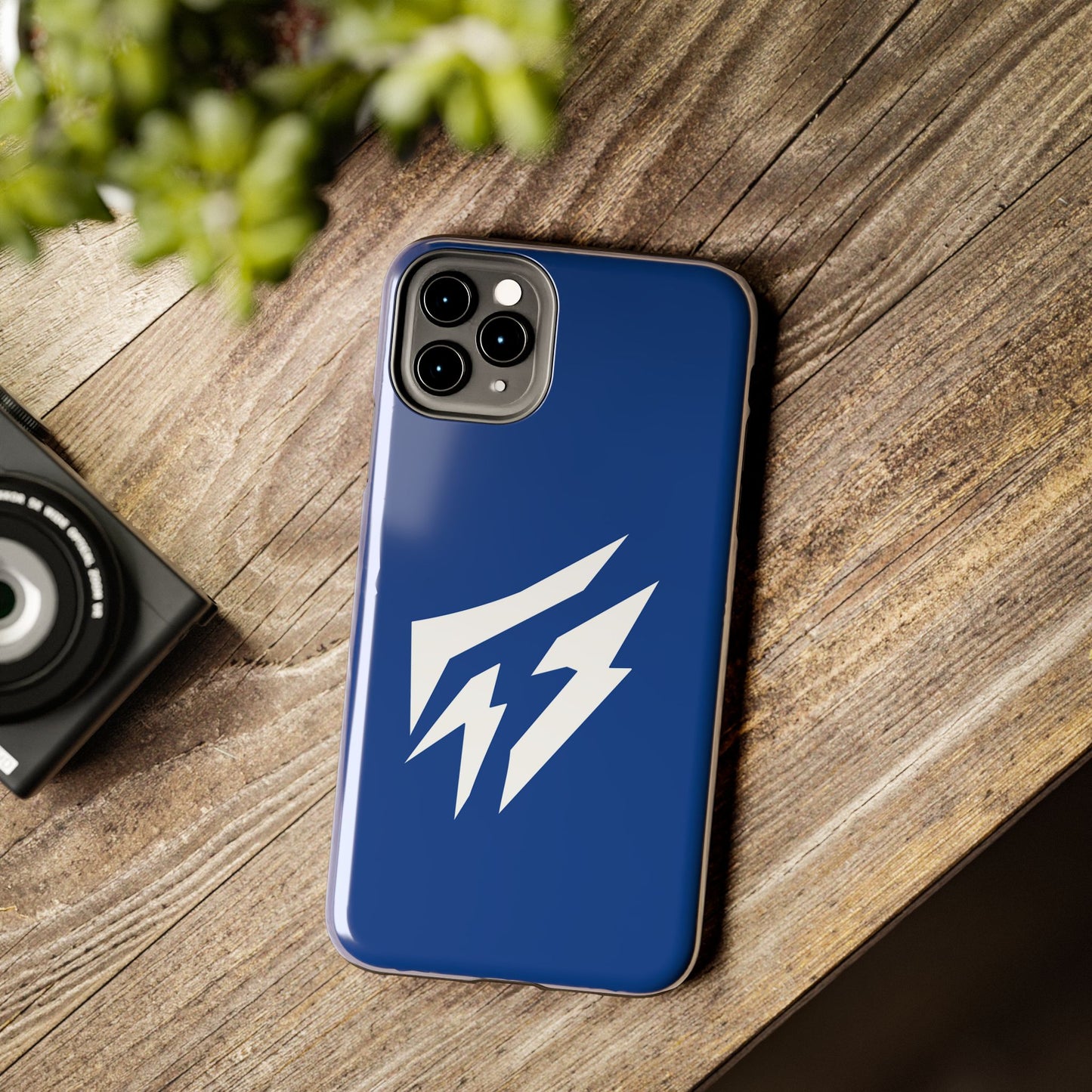 Flashlander Thunders Tough Phone Cases for all Iphone and Samsung Galaxy Dark Blue