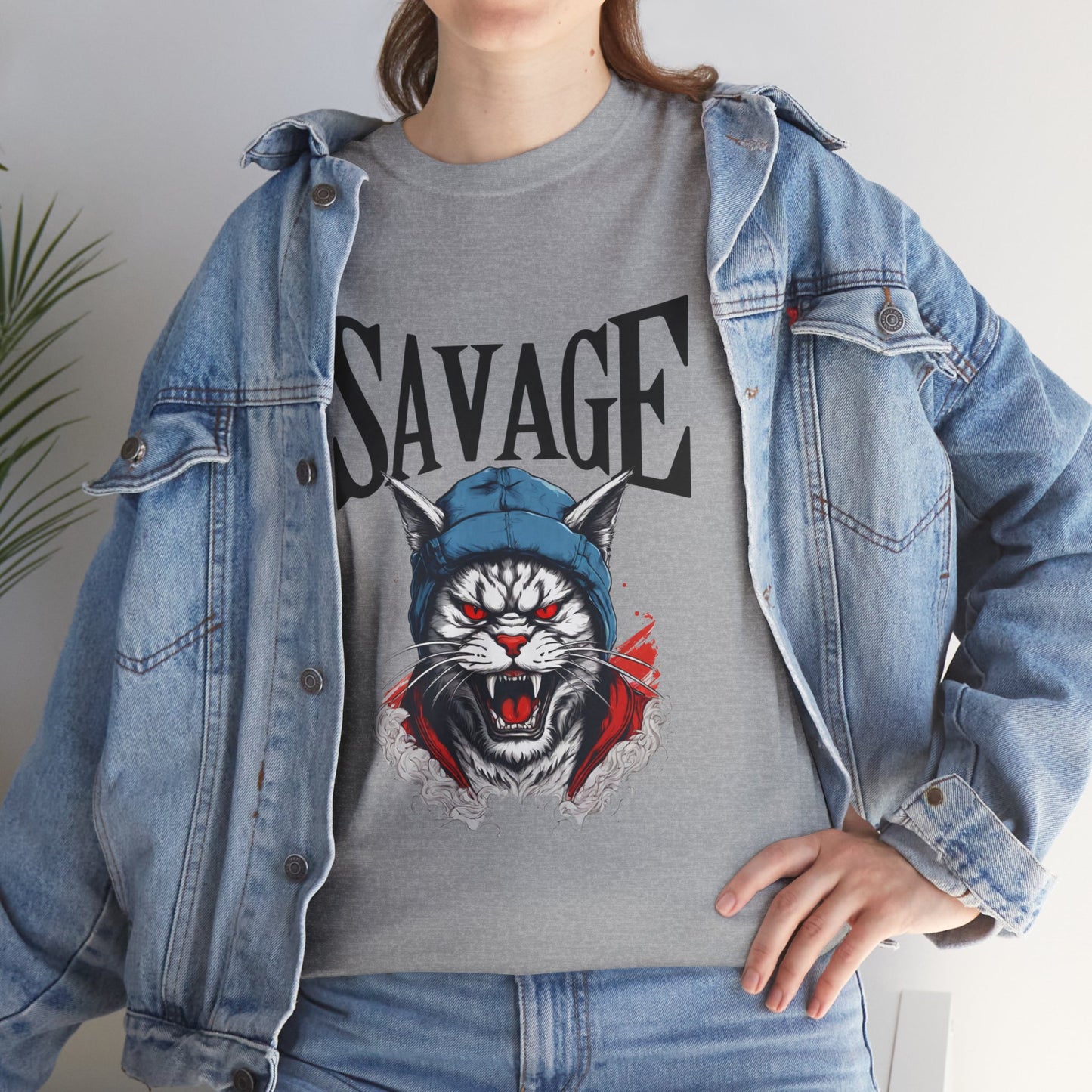 Chat japonais Oni Savage - T-shirt de sport Flashlander