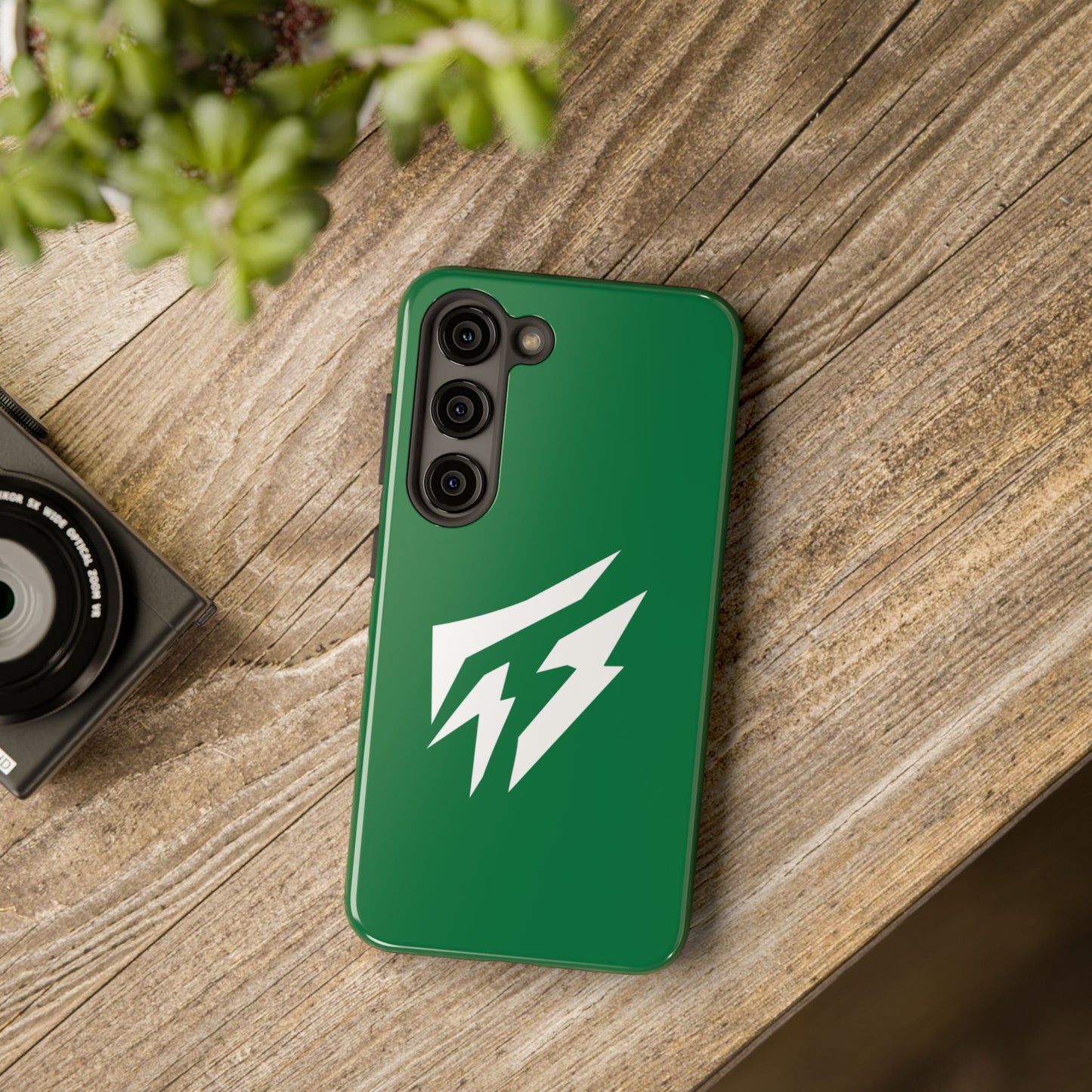 Flashlander Thunders Tough Phone Cases for all Iphone and Samsung Galaxy Dark Green