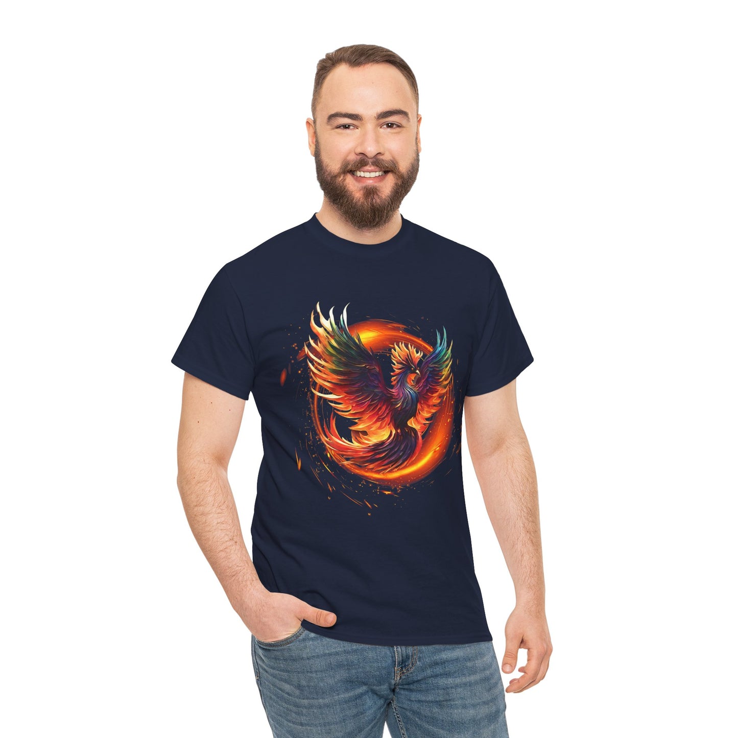 Phoenix Rising from Ashes Flashlander Gym Shirt