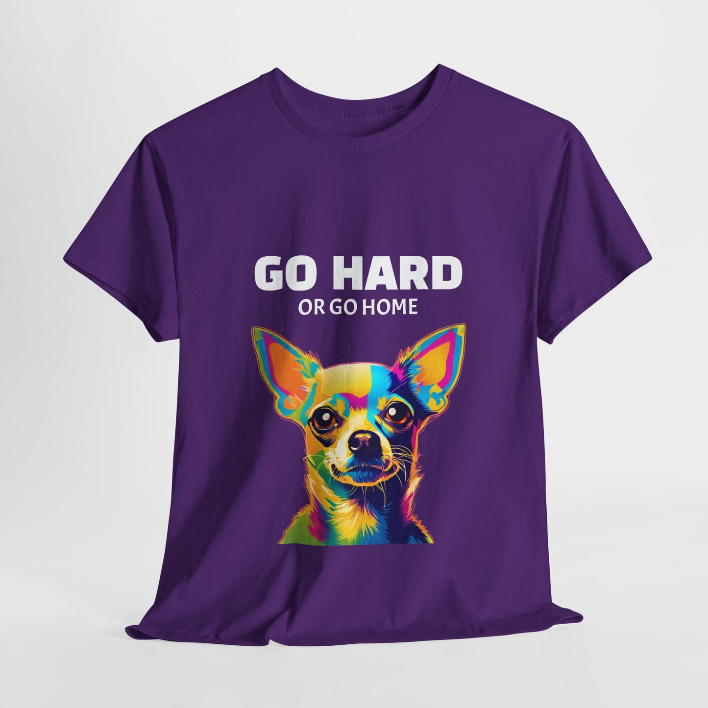 Chihuahua Dog Pop Art - Go Hard or Go Home Flashlander Gym Shirt